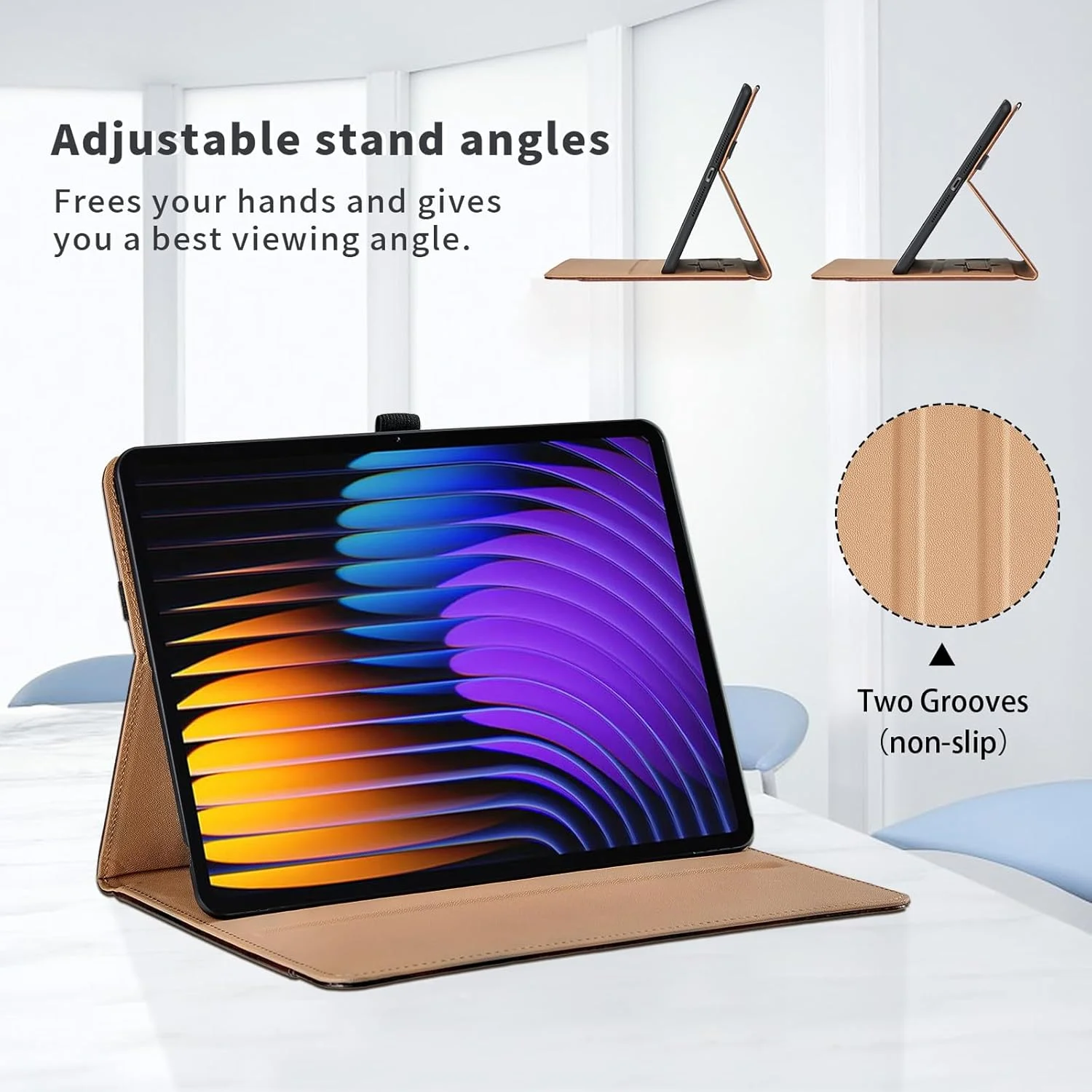 Case for Xiaomi Pad 7 / Xiaomi Pad 7 Pro (2025) 11.2 Inch PU Leather Protective Case with Pocket and Pen Loop, Auto Sleep/Wake Function Smart Cover with Stand Function - Black Case for Xiaomi Pad 7 / Xiaomi Pad 7 Pro (2025) 11.2 Inch PU Leather Protective Case with Pocket and Pen Loop, Auto Sleep/Wake Function Smart Cover with Stand Function - Black