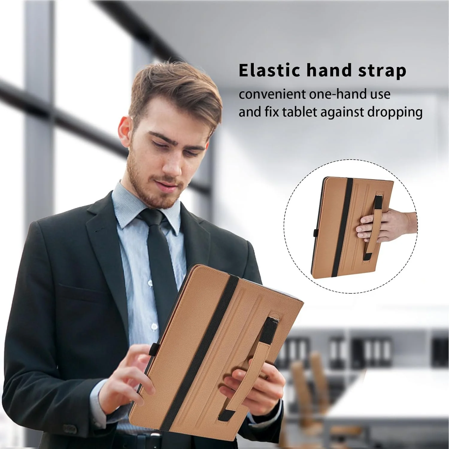 Case for Xiaomi Pad 7 / Xiaomi Pad 7 Pro (2025) 11.2 Inch PU Leather Protective Case with Pocket and Pen Loop, Auto Sleep/Wake Function Smart Cover with Stand Function - Black Case for Xiaomi Pad 7 / Xiaomi Pad 7 Pro (2025) 11.2 Inch PU Leather Protective Case with Pocket and Pen Loop, Auto Sleep/Wake Function Smart Cover with Stand Function - Black