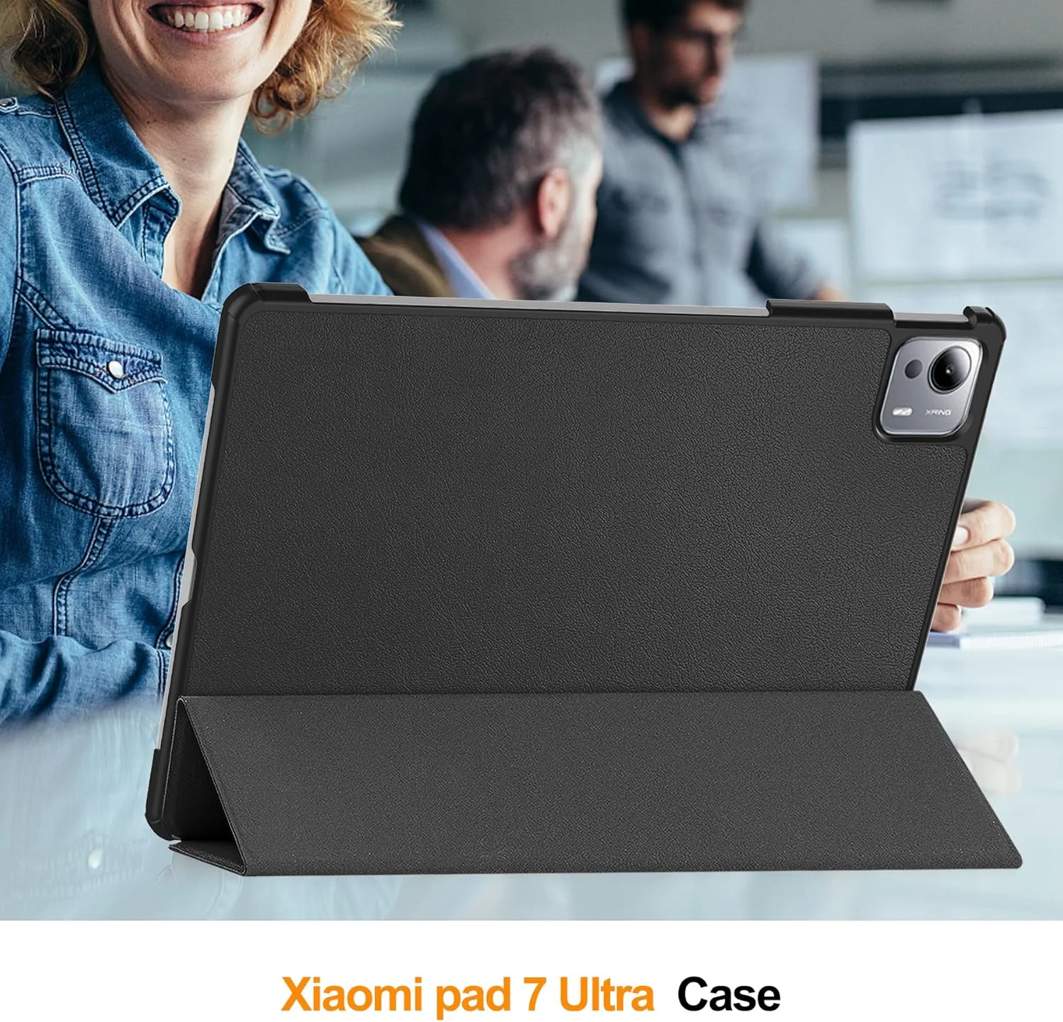 کیف تبلت SKEIDO برای شیائومی Mi Pad 7 Ultra 14 اینچ 2025، زاویه دید چندگانه، روکش هوشمند چرمی PU جدید با قابلیت بیدار شدن/به خواب رفتن خودکار، کیف باریک تاشو برای Mi Pad 7 Ultra 14 اینچ (مشکی) کیف تبلت SKEIDO برای شیائومی Mi Pad 7 Ultra 14 اینچ 2025، زاویه دید چندگانه، روکش هوشمند چرمی PU جدید با قابلیت بیدار شدن/به خواب رفتن خودکار، کیف باریک تاشو برای Mi Pad 7 Ultra 14 اینچ (مشکی)