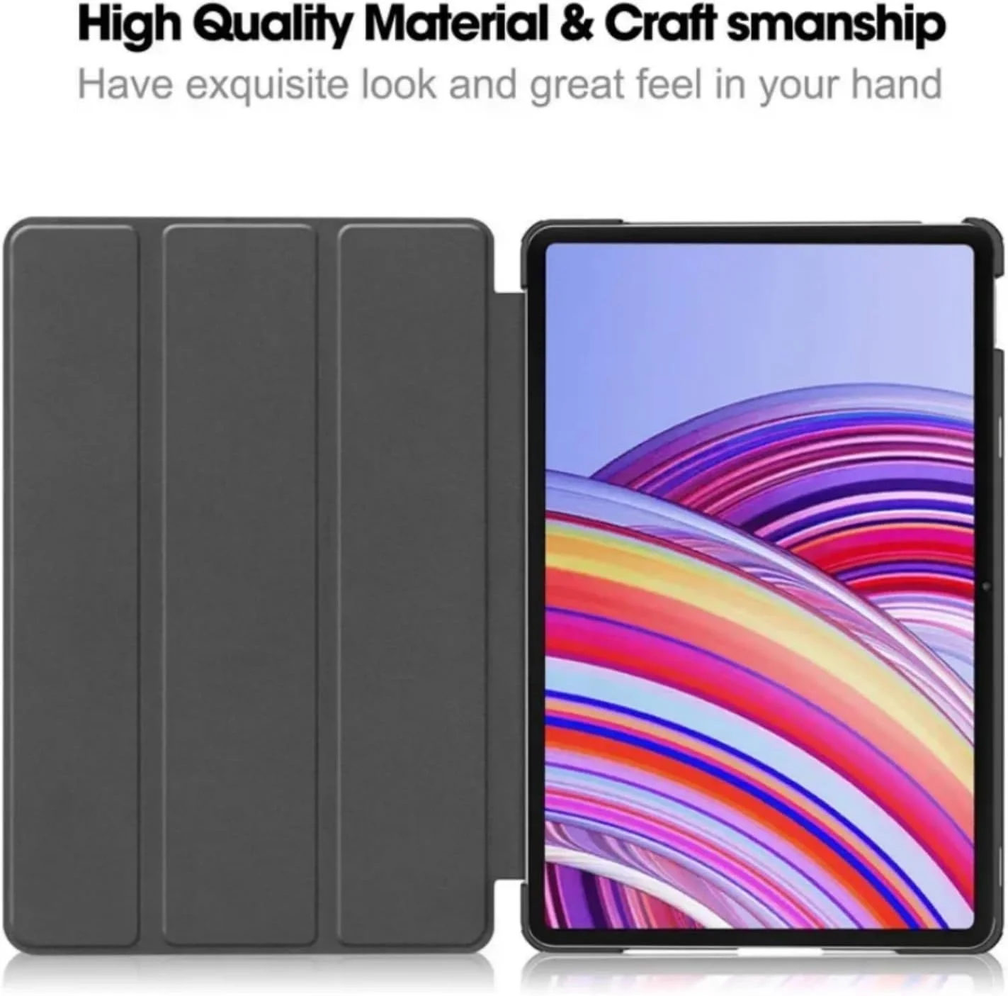 کیف تاشو سه لایه Skeido مناسب برای تبلت شیائومی Redmi Pad Pro 2024 مدل Red Mi Pad Pro 12.1 با قابلیت خواب خودکار (مشکی) کیف تاشو سه لایه Skeido مناسب برای تبلت شیائومی Redmi Pad Pro 2024 مدل Red Mi Pad Pro 12.1 با قابلیت خواب خودکار (مشکی)