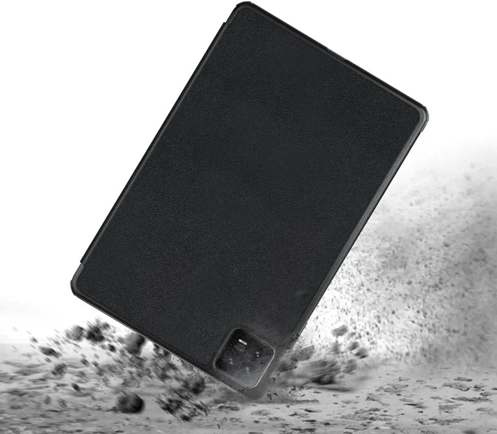 کاور محافظ تبلت شیائومی Mi Pad 6/ Mi Pad 6 Pro 2023، طراحی باریک، سه تایی تاشو، چند زاویه دید، جلد هوشمند چرمی PU با قابلیت خواب/بیدار شدن خودکار، مناسب برای شیائومی پد 6/6 پرو (مشکی) کاور محافظ تبلت شیائومی Mi Pad 6/ Mi Pad 6 Pro 2023، طراحی باریک، سه تایی تاشو، چند زاویه دید، جلد هوشمند چرمی PU با قابلیت خواب/بیدار شدن خودکار، مناسب برای شیائومی پد 6/6 پرو (مشکی)