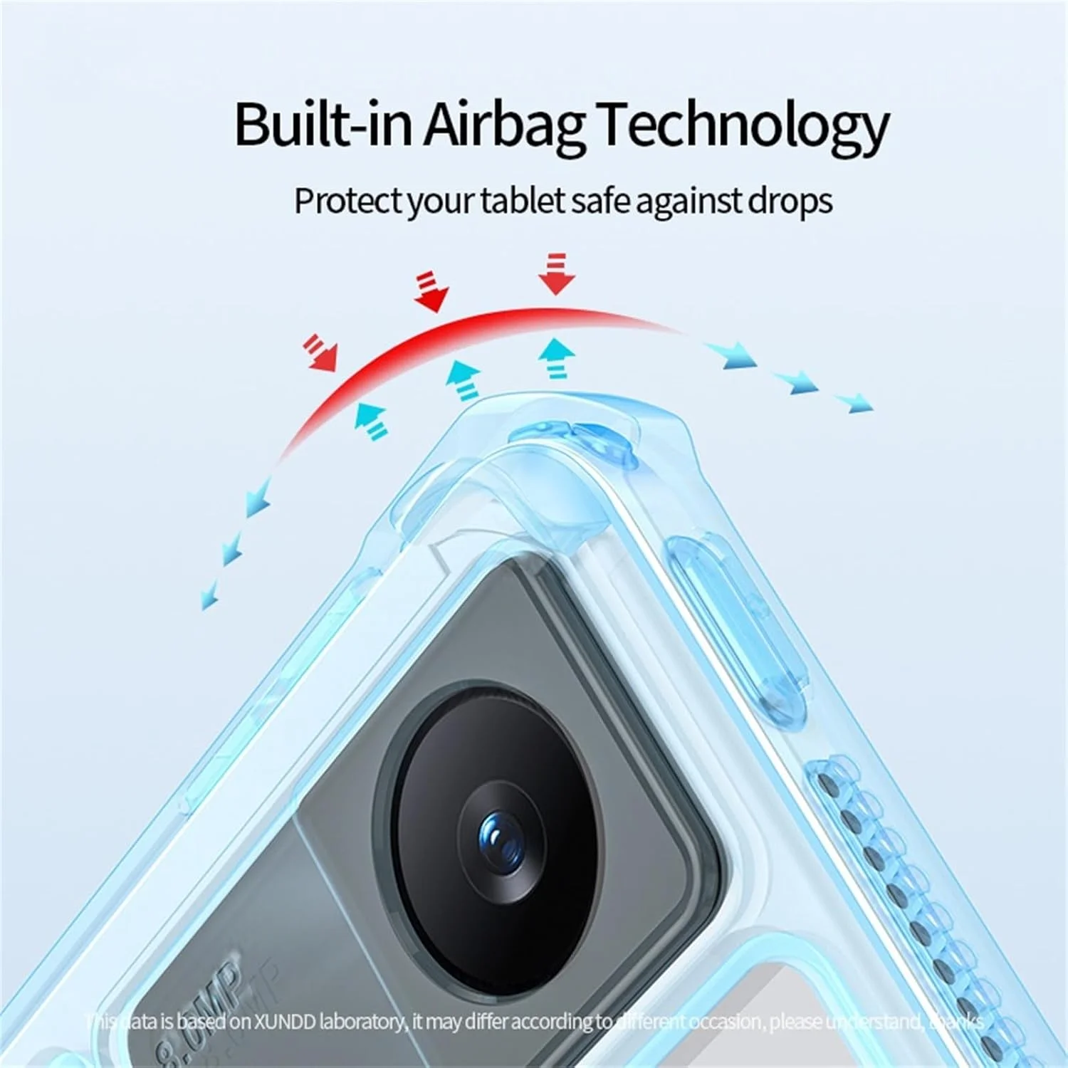 MOTIM Case for Xiaomi Redmi Pad 10.61 Inch Protective Slim Shockproof Kickstand Cover Transparent Hard Shell Back Case with Hidden Hand Band MOTIM Case for Xiaomi Redmi Pad 10.61 Inch Protective Slim Shockproof Kickstand Cover Transparent Hard Shell Back Case with Hidden Hand Band