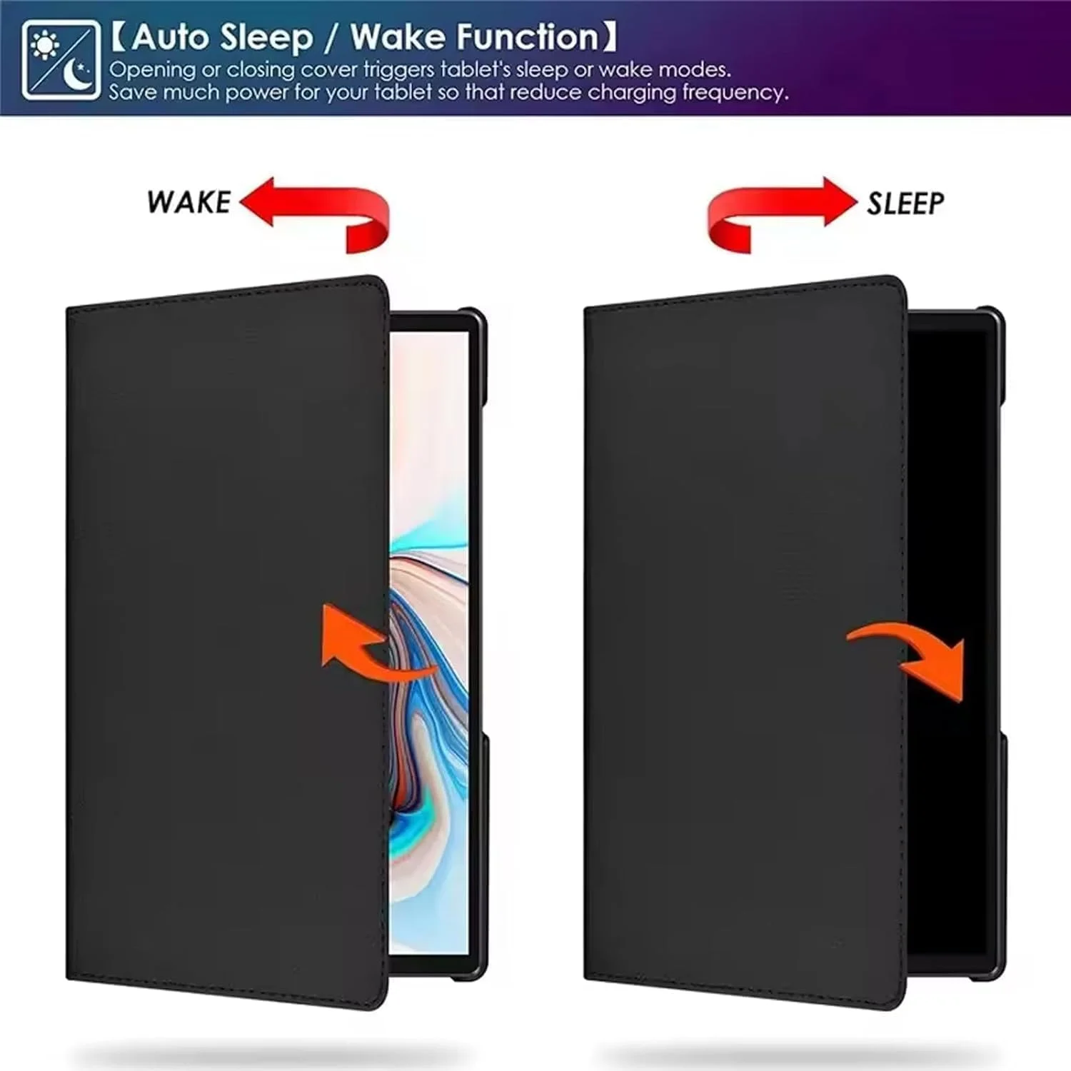 کیف محافظ چرخشی چند زاویه ای باریک 360 درجه QIXUZENI سازگار با شیائومی Mi Pad 7/7 Pro، با قابلیت بیدار شدن/به خواب رفتن خودکار، چرم PU و پشت سخت ضد ضربه (مشکی) کیف محافظ چرخشی چند زاویه ای باریک 360 درجه QIXUZENI سازگار با شیائومی Mi Pad 7/7 Pro، با قابلیت بیدار شدن/به خواب رفتن خودکار، چرم PU و پشت سخت ضد ضربه (مشکی)