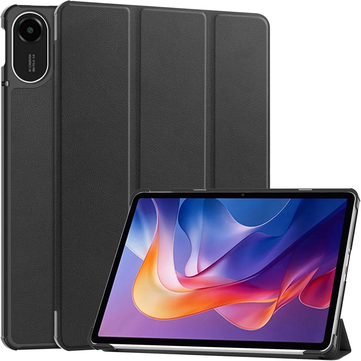 کاور نیوبیلیون سازگار با تبلت شیائومی Redmi Pad 2 11 اینچی مدل 2025، کاور پشتی سخت و باریک با قابلیت بیدار/خواب خودکار، مشکی کاور نیوبیلیون سازگار با تبلت شیائومی Redmi Pad 2 11 اینچی مدل 2025، کاور پشتی سخت و باریک با قابلیت بیدار/خواب خودکار، مشکی
