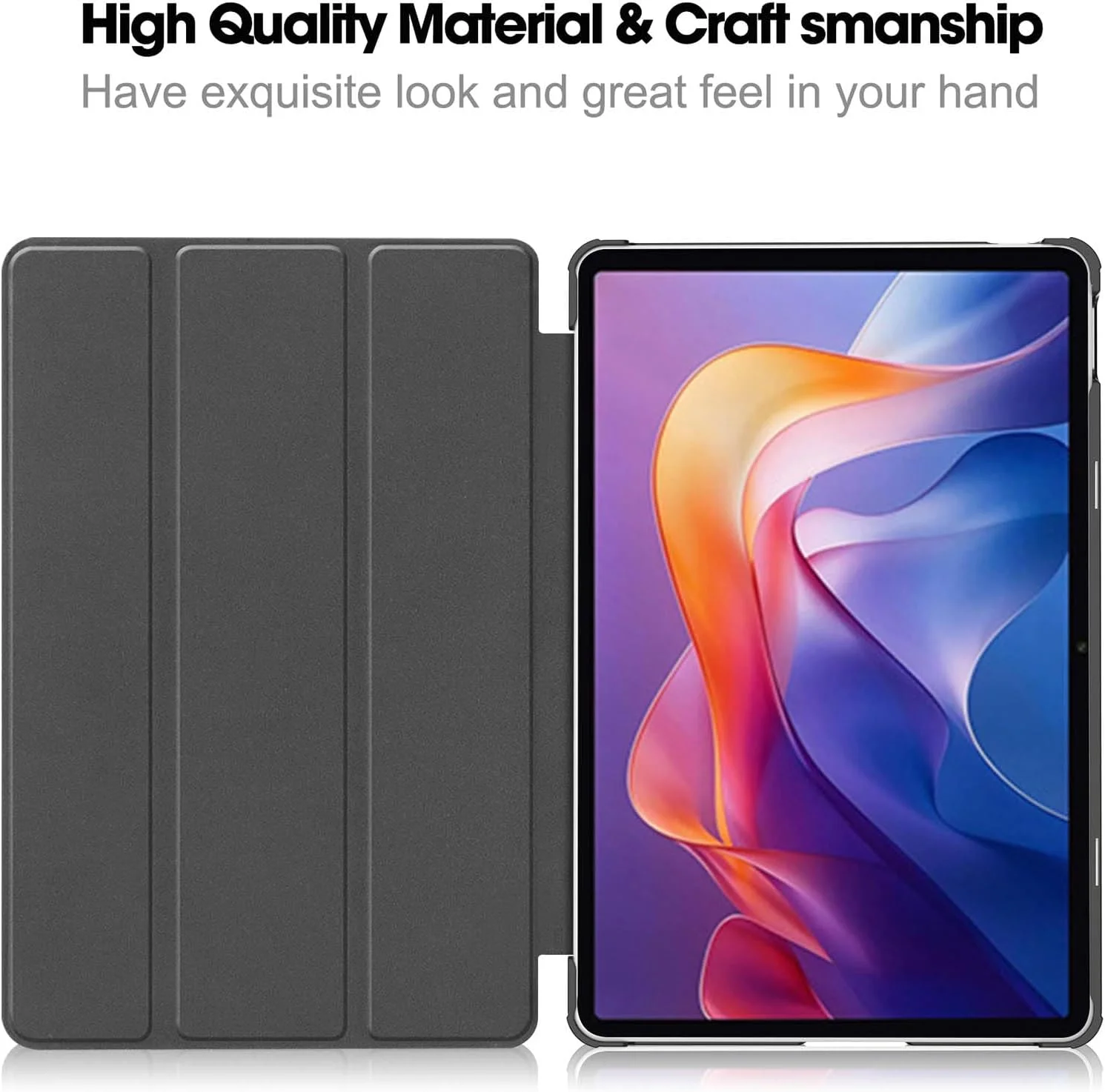 کاور نیوبیلیون سازگار با تبلت شیائومی Redmi Pad 2 11 اینچی مدل 2025، کاور پشتی سخت و باریک با قابلیت بیدار/خواب خودکار، مشکی کاور نیوبیلیون سازگار با تبلت شیائومی Redmi Pad 2 11 اینچی مدل 2025، کاور پشتی سخت و باریک با قابلیت بیدار/خواب خودکار، مشکی