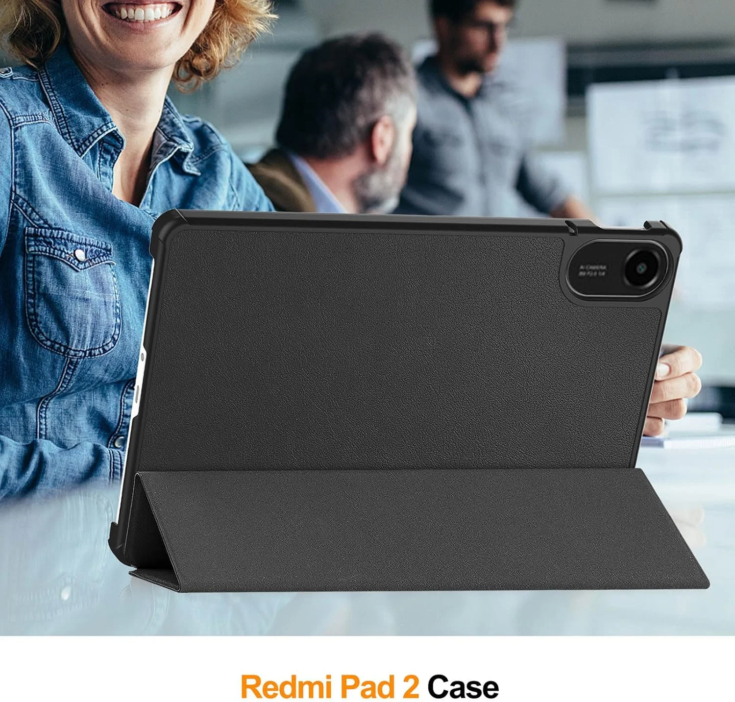 کاور نیوبیلیون سازگار با تبلت شیائومی Redmi Pad 2 11 اینچی مدل 2025، کاور پشتی سخت و باریک با قابلیت بیدار/خواب خودکار، مشکی کاور نیوبیلیون سازگار با تبلت شیائومی Redmi Pad 2 11 اینچی مدل 2025، کاور پشتی سخت و باریک با قابلیت بیدار/خواب خودکار، مشکی