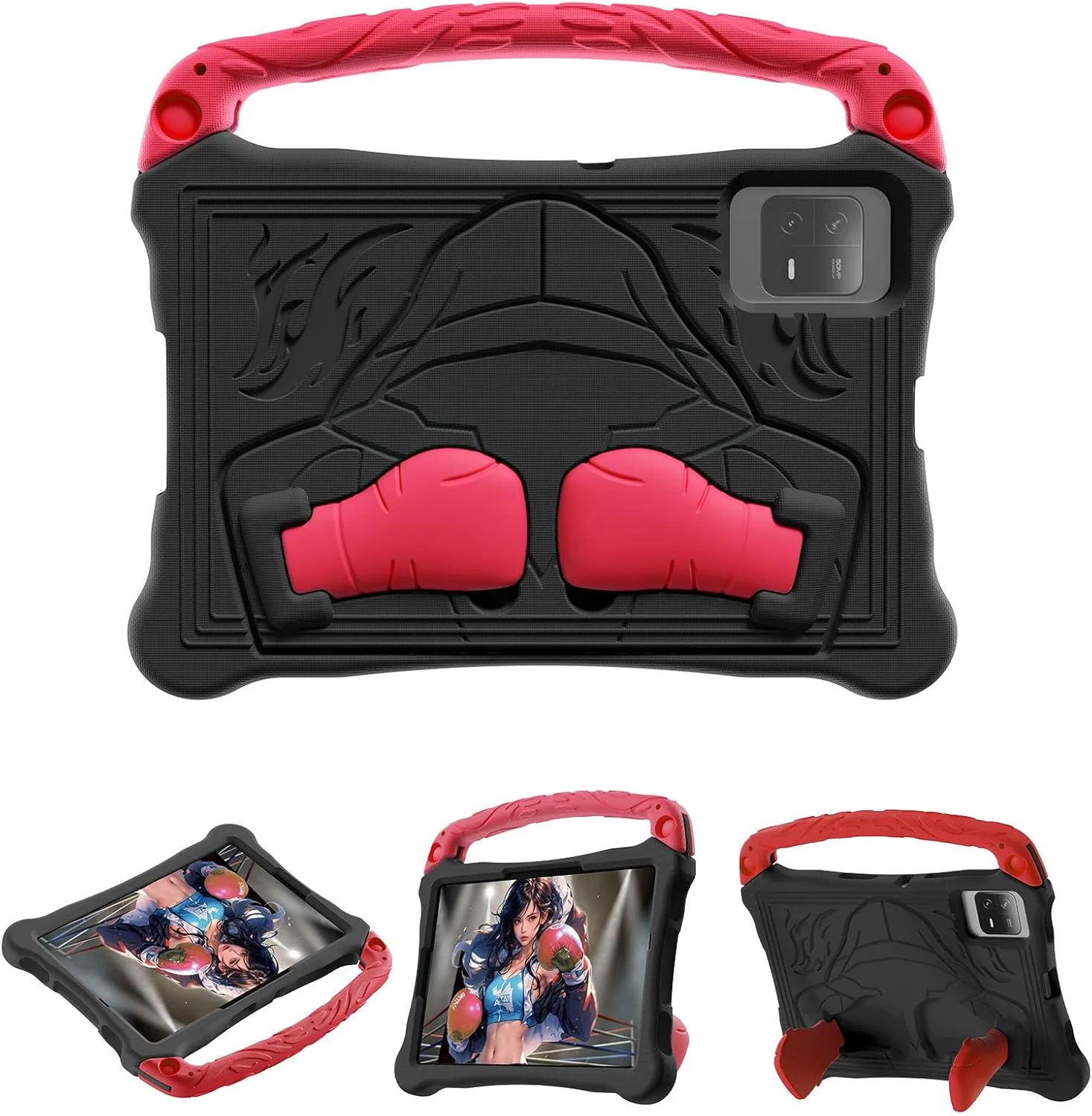 Kids Case for Xiaomi Redmi Pad SE 11" 2023 Lightweight EVA Shockproof Handle Stand Cover, Protective Case Black Kids Case for Xiaomi Redmi Pad SE 11" 2023 Lightweight EVA Shockproof Handle Stand Cover, Protective Case Black