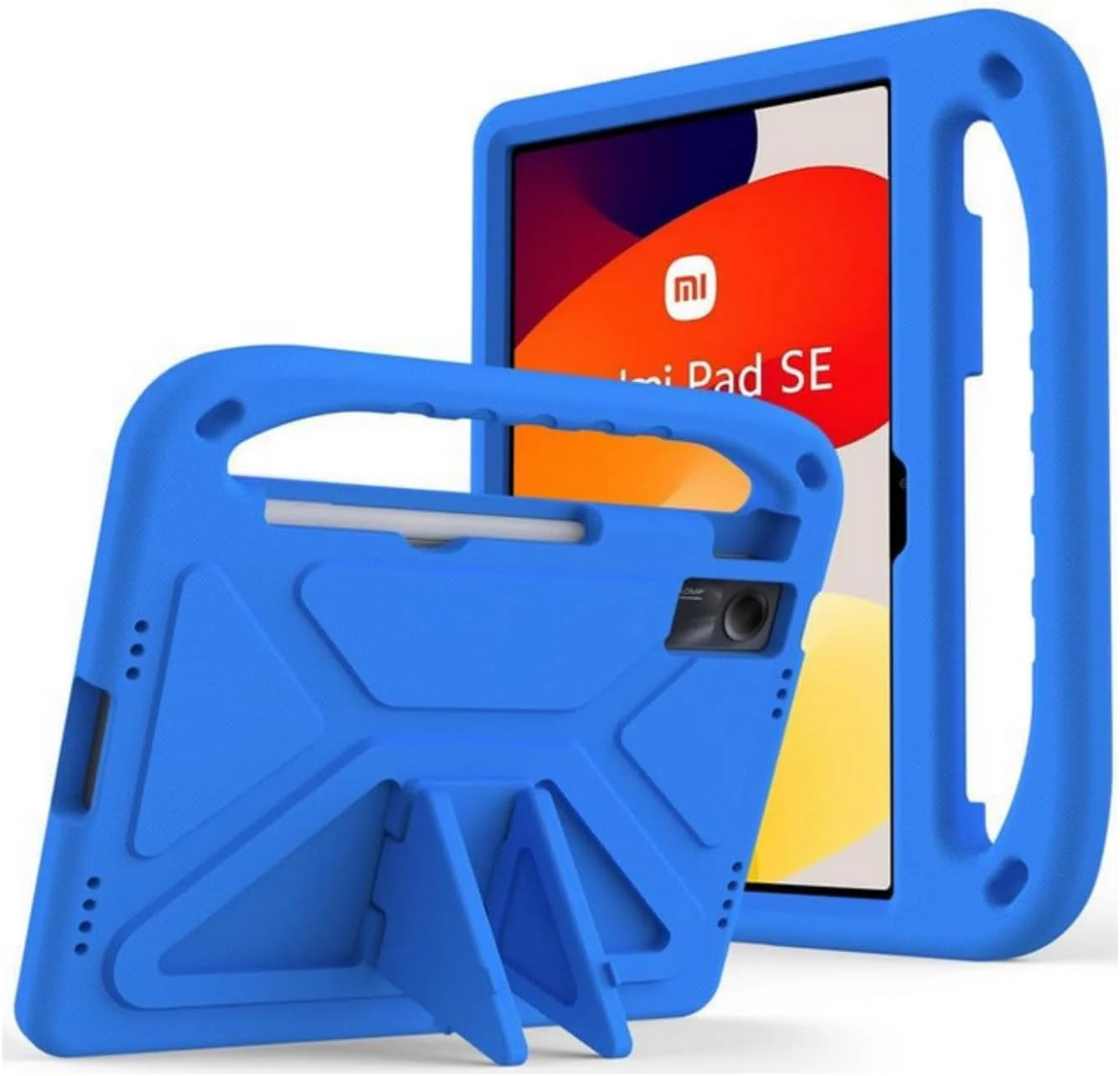 SKEIDO For Xiaomi Redmi Pad SE 11-Inch (2023) EVA Foam Lightweight Shockproof Duarable Tablet Cover with Handle Bracket Protection Case For Children Firendly (Blue) SKEIDO For Xiaomi Redmi Pad SE 11-Inch (2023) EVA Foam Lightweight Shockproof Duarable Tablet Cover with Handle Bracket Protection Case For Children Firendly (Blue)