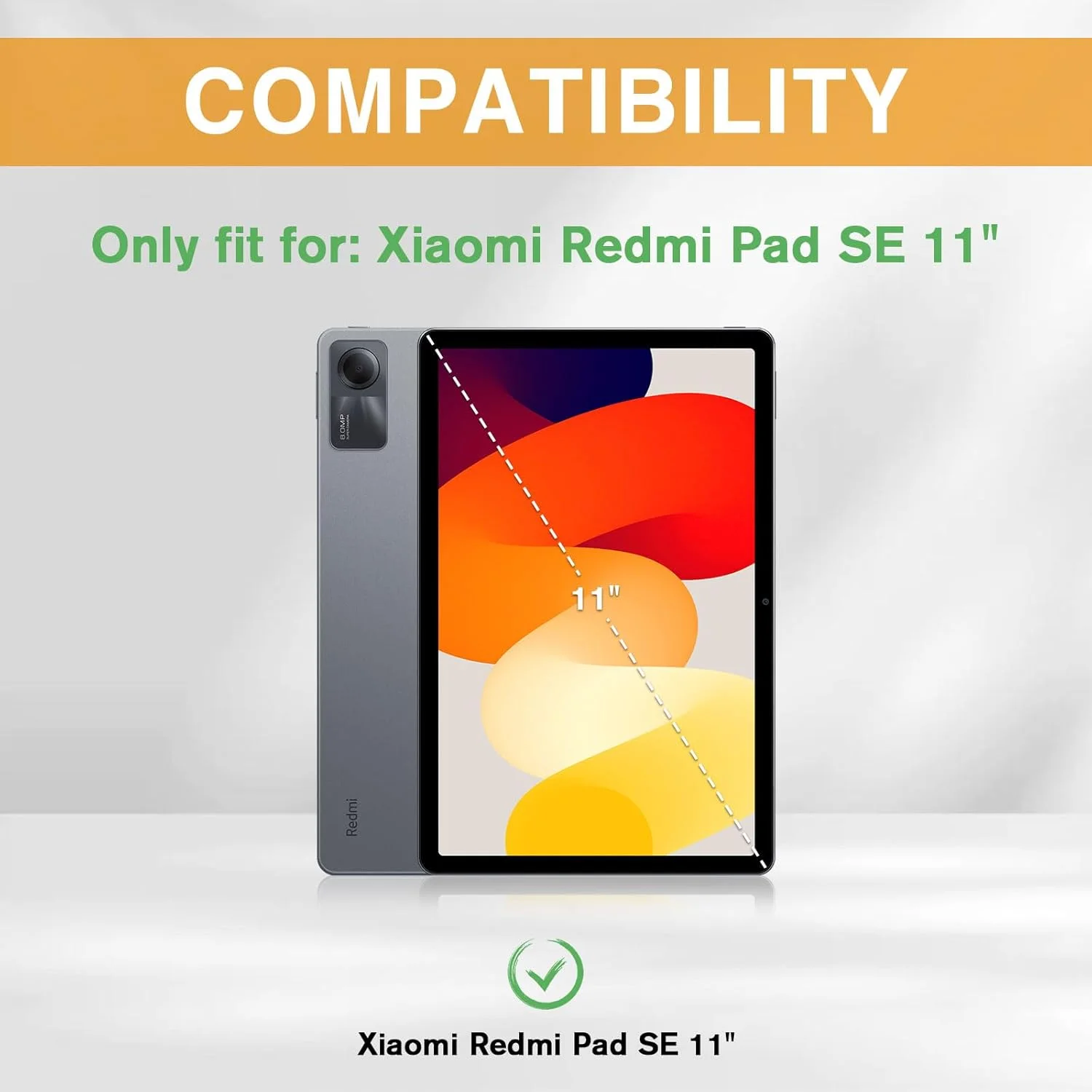 ProCase Cover for Xiaomi Redmi Pad SE 11", Slim Stand Hard Back Shell Smart Cover for Xiaomi Redmi Pad SE 11" -Purple ProCase Cover for Xiaomi Redmi Pad SE 11", Slim Stand Hard Back Shell Smart Cover for Xiaomi Redmi Pad SE 11" -Purple
