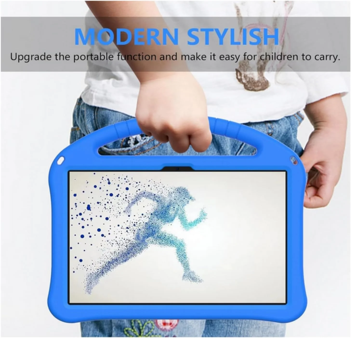 SKEIDO For Xiaomi Redmi Pad SE 11-Inch (2023) EVA Foam Lightweight Shockproof Duarable Tablet Cover with Handle Bracket Protection Case For Children Firendly (Blue) SKEIDO For Xiaomi Redmi Pad SE 11-Inch (2023) EVA Foam Lightweight Shockproof Duarable Tablet Cover with Handle Bracket Protection Case For Children Firendly (Blue)