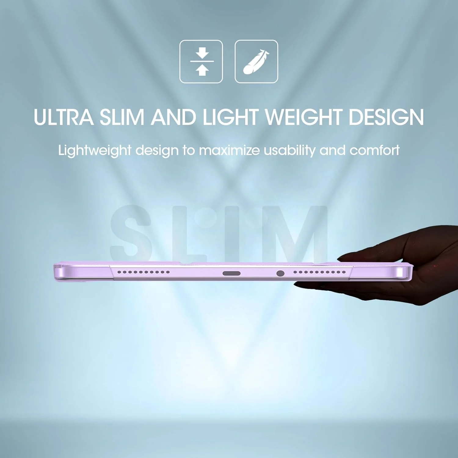 ProCase Cover for Xiaomi Redmi Pad SE 11", Slim Stand Hard Back Shell Smart Cover for Xiaomi Redmi Pad SE 11" -Purple ProCase Cover for Xiaomi Redmi Pad SE 11", Slim Stand Hard Back Shell Smart Cover for Xiaomi Redmi Pad SE 11" -Purple