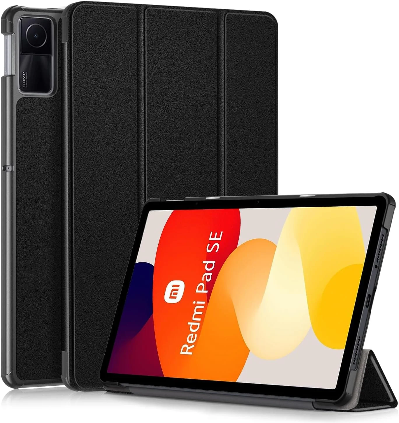 کیف تبلت شیائومی Redmi Pad SE 11 اینچ (مدل 2023)، کاور تاشو 11 اینچی با استند، کاور سه تایی سفارشی، حالت خواب/بیدار خودکار، کیف تبلت باریک و سبک، کیف چرمی PU برای شیائومی Redmi Pad SE 2023 کیف تبلت شیائومی Redmi Pad SE 11 اینچ (مدل 2023)، کاور تاشو 11 اینچی با استند، کاور سه تایی سفارشی، حالت خواب/بیدار خودکار، کیف تبلت باریک و سبک، کیف چرمی PU برای شیائومی Redmi Pad SE 2023