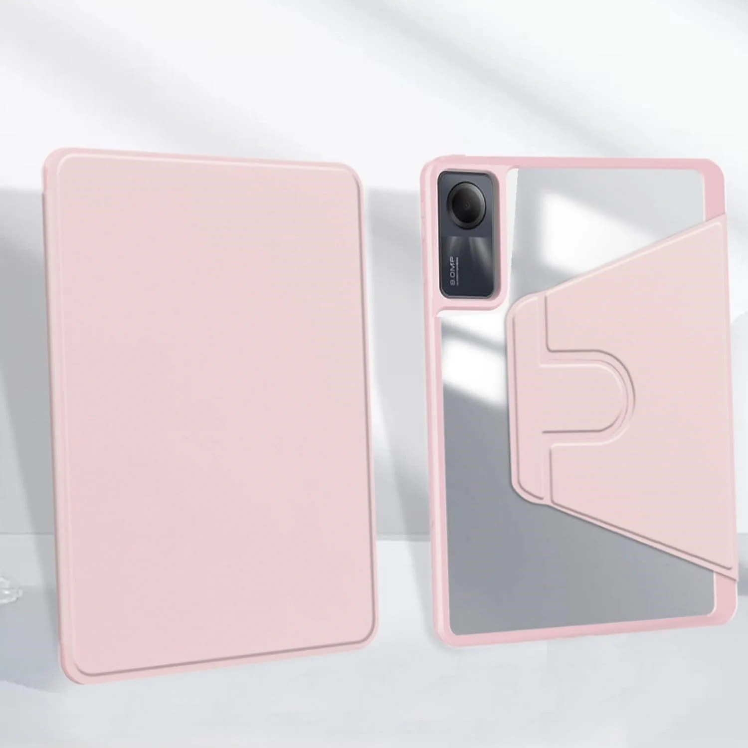 کیف محافظ تبلت QIXUZENI سازگار با شیائومی Redmi Pad SE 11 اینچ 2023، کاور اکریلیک شفاف چند زاویه ای PC سخت با جای قلم، کاور محافظ استند با پشت شفاف، قابلیت بیدار/خواب خودکار (صورتی) کیف محافظ تبلت QIXUZENI سازگار با شیائومی Redmi Pad SE 11 اینچ 2023، کاور اکریلیک شفاف چند زاویه ای PC سخت با جای قلم، کاور محافظ استند با پشت شفاف، قابلیت بیدار/خواب خودکار (صورتی)