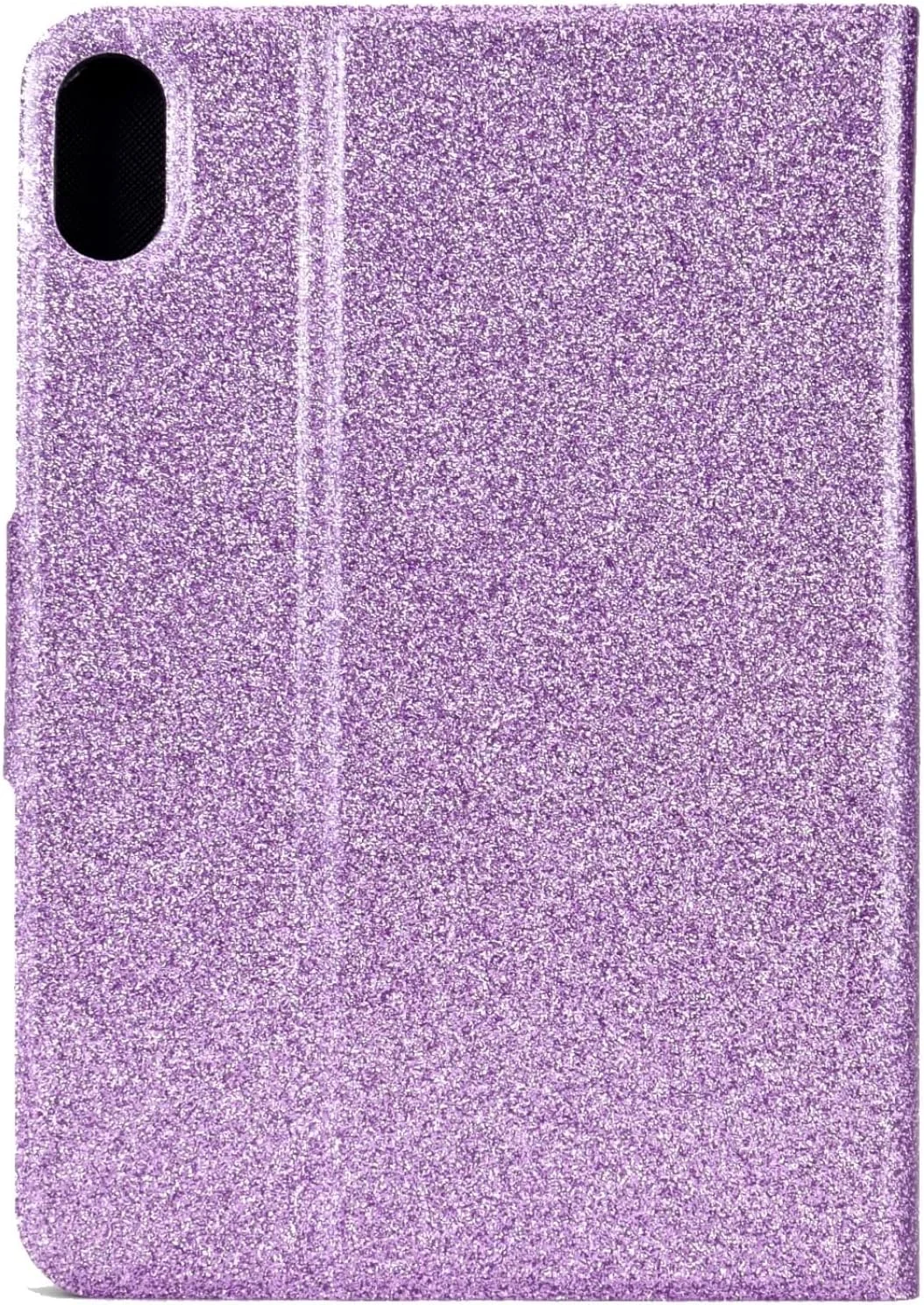 کاور گوشی شیهویی مناسب برای تبلت لنوو Legion Y700، چرم هوشمند با پودر اکلیلی ورنی (آبی)(زرد)(بنفش)(صورتی)(رزگلد) (رنگ: بنفش)