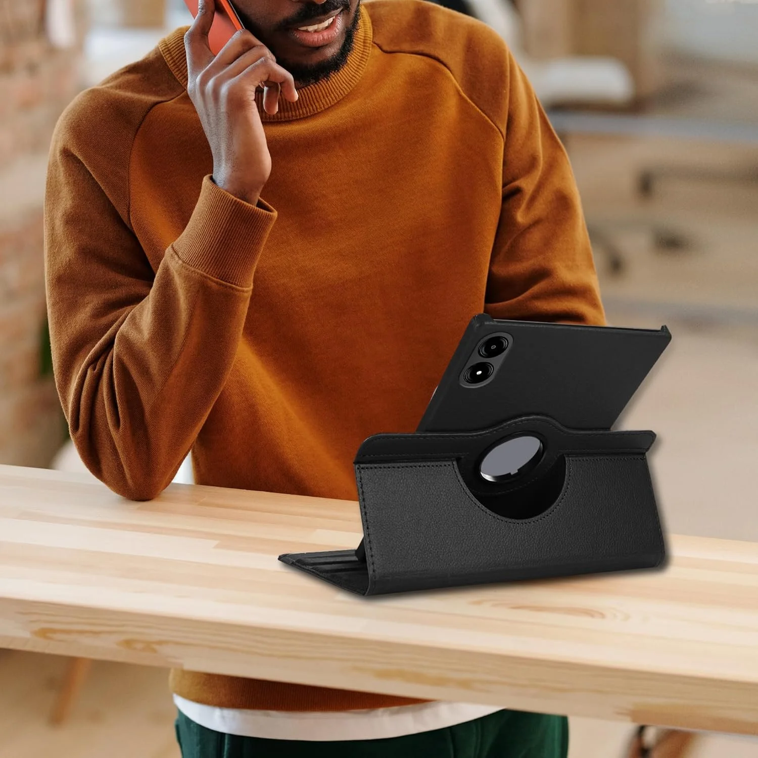 کیف تبلت چرخشی 360 درجه NALACAL برای شیائومی Redmi Pad Pro، پایه چند زاویه ای، روکش محافظ 12.1 اینچی، کیف ممتاز چند حالته کیف تبلت چرخشی 360 درجه NALACAL برای شیائومی Redmi Pad Pro، پایه چند زاویه ای، روکش محافظ 12.1 اینچی، کیف ممتاز چند حالته