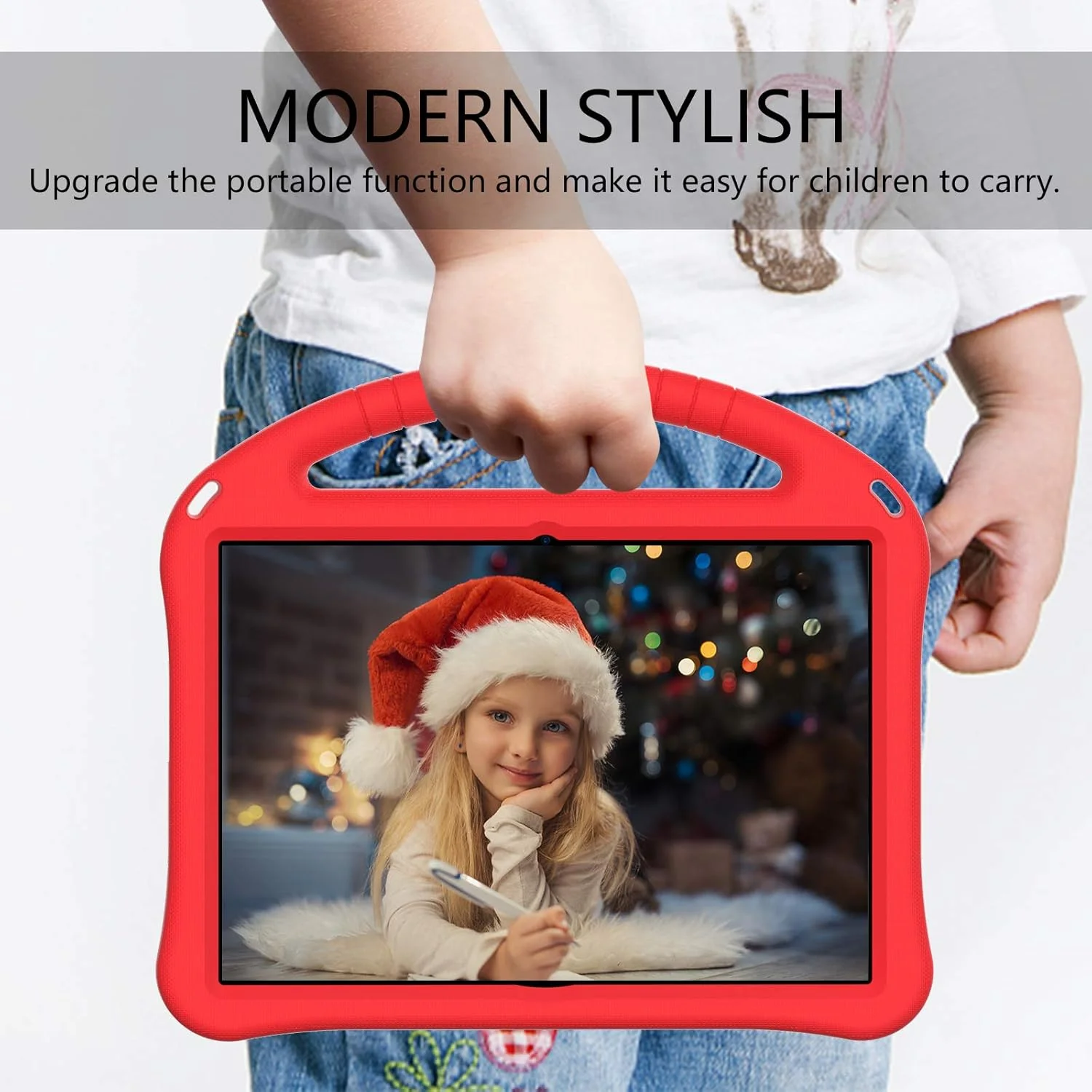 کیف تبلت ZORSOME برای تبلت Lenovo Tab E10 مخصوص کودکان، کاور محافظ دسته دار بادوام، سبک وزن و ضد ضربه EVA برای Lenovo Tab E10 (TB-X104F) کیف تبلت ZORSOME برای تبلت Lenovo Tab E10 مخصوص کودکان، کاور محافظ دسته دار بادوام، سبک وزن و ضد ضربه EVA برای Lenovo Tab E10 (TB-X104F)
