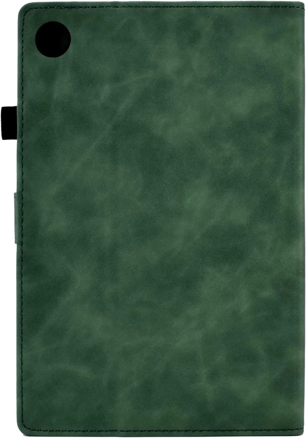 QIHANG SHIHUI Phone Cases For Lenovo Tab M10 Plus 3rd Gen Embossed Smile Flip Tablet Leather Case(Red)(Green)(Brown) etc (Color : Green)