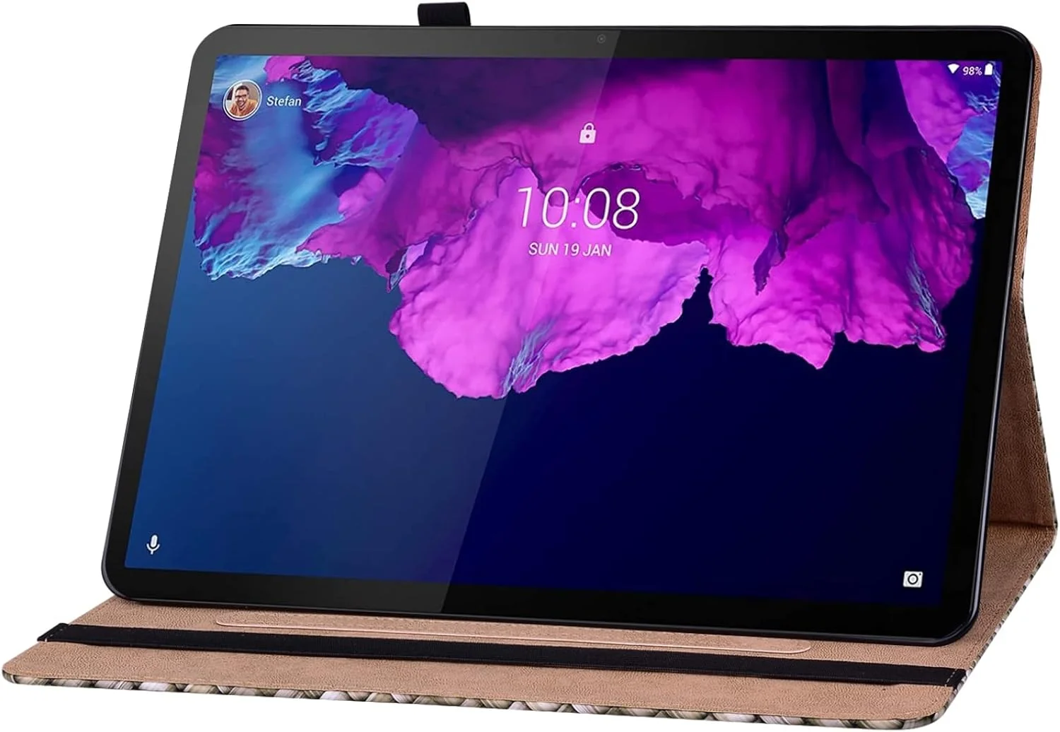 کاور تبلت چرمی بافت رنگی SHIHUI برای لنوو تب P11 TB-J606F به همراه هولدر (مشکی)(رنگین کمانی)(قهوه ای) و غیره (رنگ: قهوه ای) کاور تبلت چرمی بافت رنگی SHIHUI برای لنوو تب P11 TB-J606F به همراه هولدر (مشکی)(رنگین کمانی)(قهوه ای) و غیره (رنگ: قهوه ای)