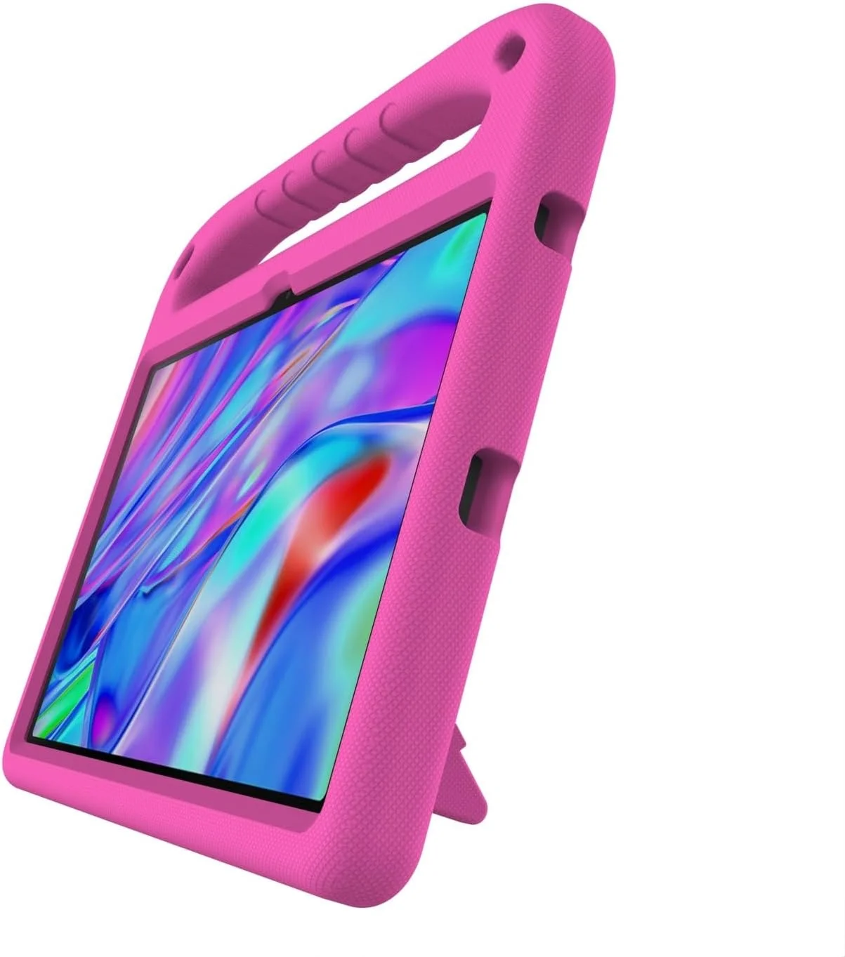 کیف تبلت سازگار با تبلت Lenovo Tab M10 Plus نسل 3، 10.6 اینچ 2022، ضد ضربه، با دسته، EVA، دارای هولدر، کیف تبلت محکم برای کودکان، محافظ سبک وزن (قرمز گل رز) کیف تبلت سازگار با تبلت Lenovo Tab M10 Plus نسل 3، 10.6 اینچ 2022، ضد ضربه، با دسته، EVA، دارای هولدر، کیف تبلت محکم برای کودکان، محافظ سبک وزن (قرمز گل رز)