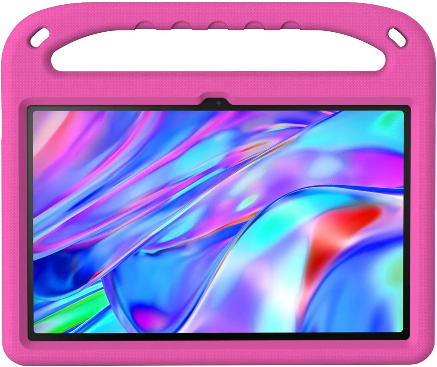 کیف تبلت سازگار با تبلت Lenovo Tab M10 Plus نسل 3، 10.6 اینچ 2022، ضد ضربه، با دسته، EVA، دارای هولدر، کیف تبلت محکم برای کودکان، محافظ سبک وزن (قرمز گل رز) کیف تبلت سازگار با تبلت Lenovo Tab M10 Plus نسل 3، 10.6 اینچ 2022، ضد ضربه، با دسته، EVA، دارای هولدر، کیف تبلت محکم برای کودکان، محافظ سبک وزن (قرمز گل رز)