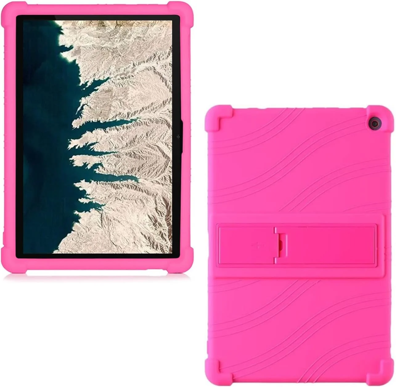 کاور اورانکسین برای تبلت لنوو 10e Chromebook 10.1 اینچی، محافظ سیلیکونی نرم و ضد ضربه