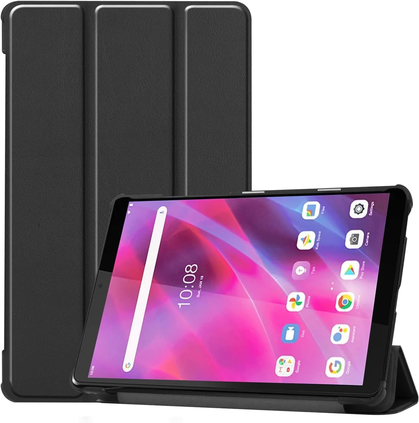 کیف تبلت مسافرتی XNCVBD سازگار با تبلت Lenovo Tab M8 نسل 3 TB-8506F، کیف کوچک سه تایی تاشو، پایه هوشمند شیرجه چند منظوره، پوشش فولیو محافظ تبلت (مشکی) کیف تبلت مسافرتی XNCVBD سازگار با تبلت Lenovo Tab M8 نسل 3 TB-8506F، کیف کوچک سه تایی تاشو، پایه هوشمند شیرجه چند منظوره، پوشش فولیو محافظ تبلت (مشکی)