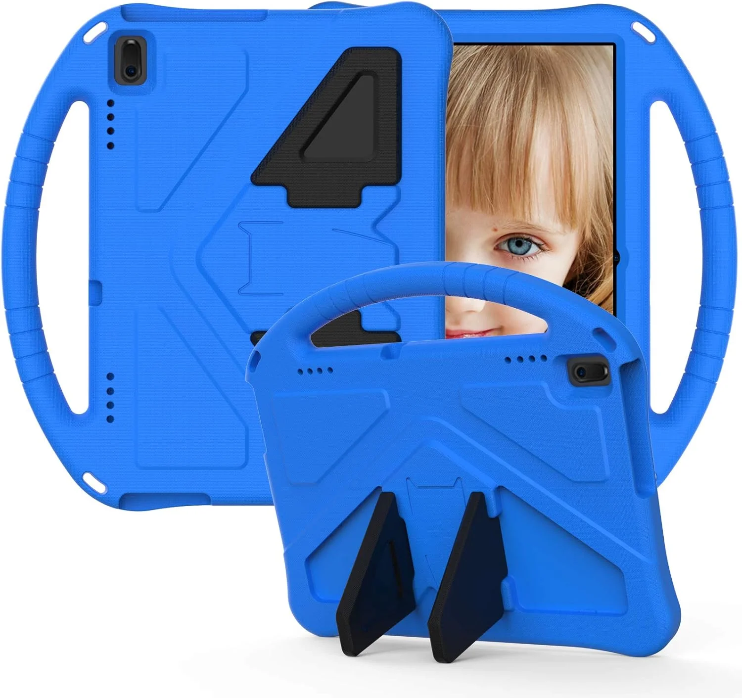 کاور تبلت ZORSOME برای تبلت Lenovo Tab E10 کودکان، کاور محافظ بادوام، سبک وزن، EVA ضد ضربه با دسته و استند برای Lenovo Tab E10 (TB-X104F)
