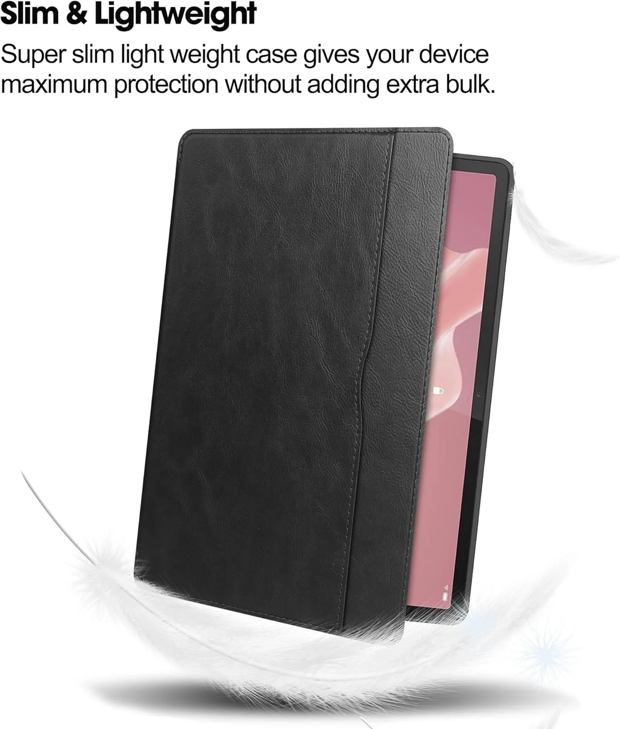 کیف چرمی تبلت مدل Travel Premium سازگار با تبلت لنوو تب P12 / تب پد پرو 12.7 اینچی، دارای عملکرد خواب/بیدار، جای قلم S Pen، کیف محافظ طرح کتابی کیف چرمی تبلت مدل Travel Premium سازگار با تبلت لنوو تب P12 / تب پد پرو 12.7 اینچی، دارای عملکرد خواب/بیدار، جای قلم S Pen، کیف محافظ طرح کتابی