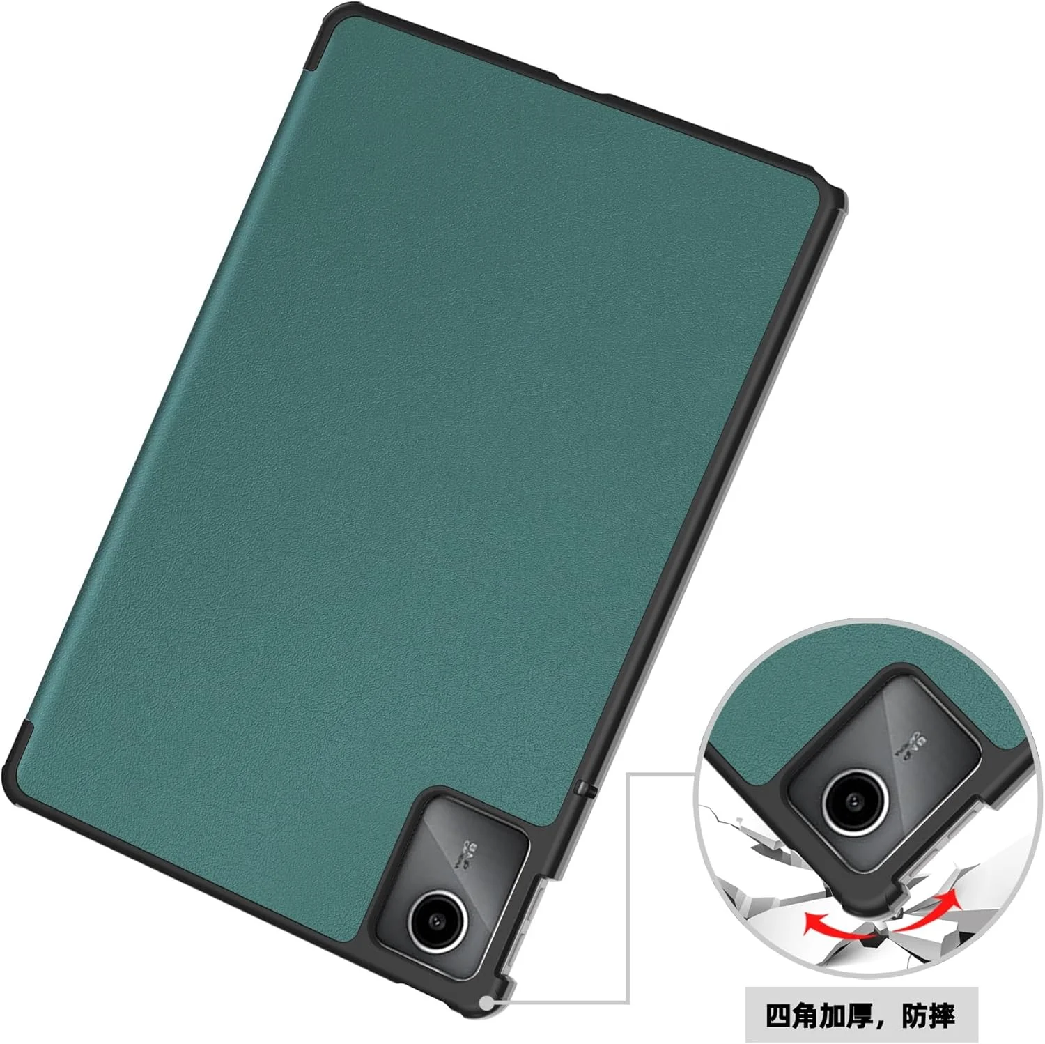کیف تبلت سازگار با Lenovo Xiaoxin Pad 2024 TB331FC، کیف محافظ سبک وزن تبلت هوشمند 11 اینچی، قاب پشتی سخت PC، کیف باریک، یک عدد کیف تبلت سازگار با Lenovo Xiaoxin Pad 2024 TB331FC، کیف محافظ سبک وزن تبلت هوشمند 11 اینچی، قاب پشتی سخت PC، کیف باریک، یک عدد