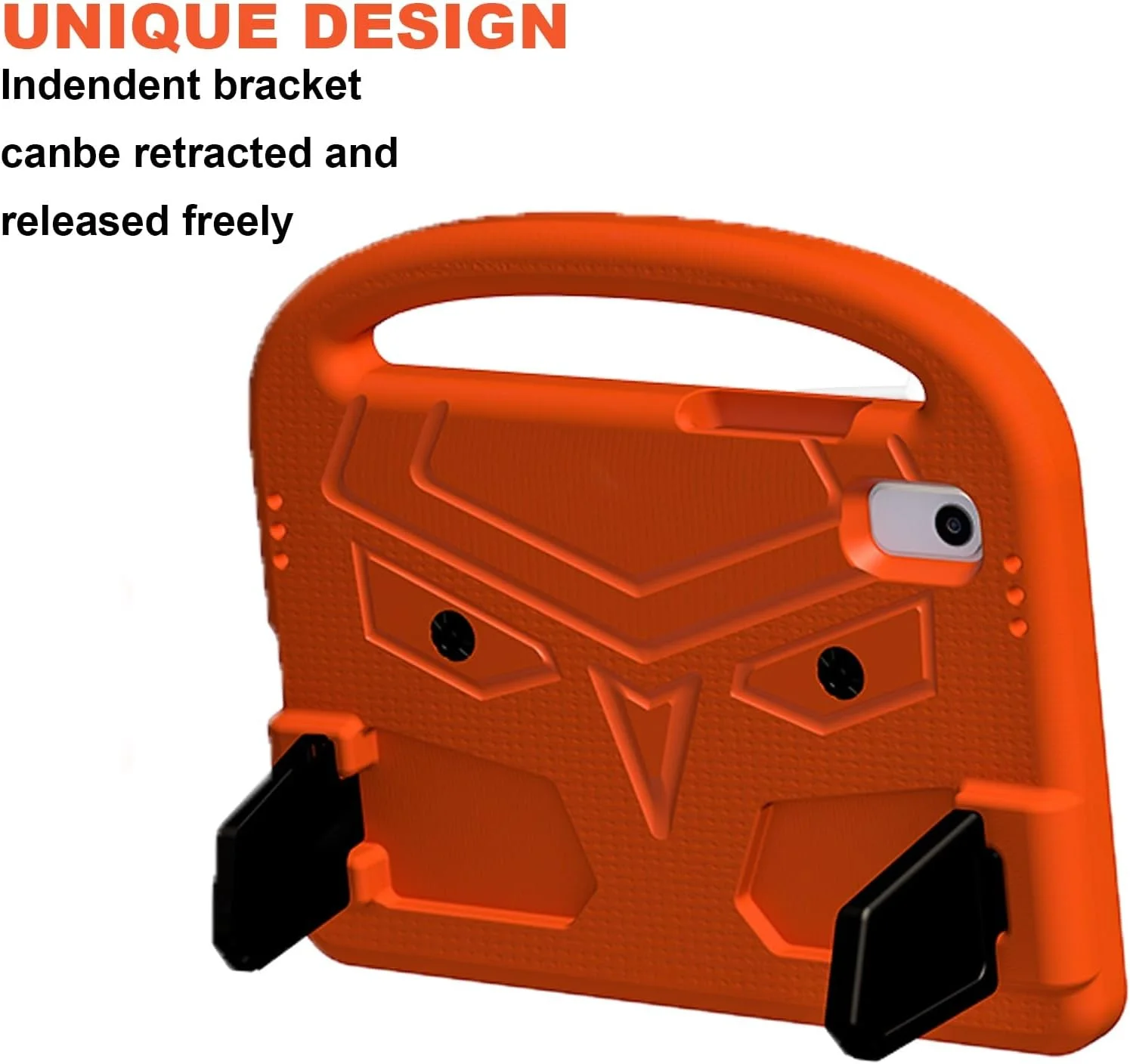 کیف محافظ تبلت سازگار با تبلت کودکان سازگار با Lenovo Tab M9 TB-310FU (2023) - کاور بادوام سبک وزن EVA ضد ضربه با دسته محافظ و پایه (رنگ: نارنجی) کیف محافظ تبلت سازگار با تبلت کودکان سازگار با Lenovo Tab M9 TB-310FU (2023) - کاور بادوام سبک وزن EVA ضد ضربه با دسته محافظ و پایه (رنگ: نارنجی)