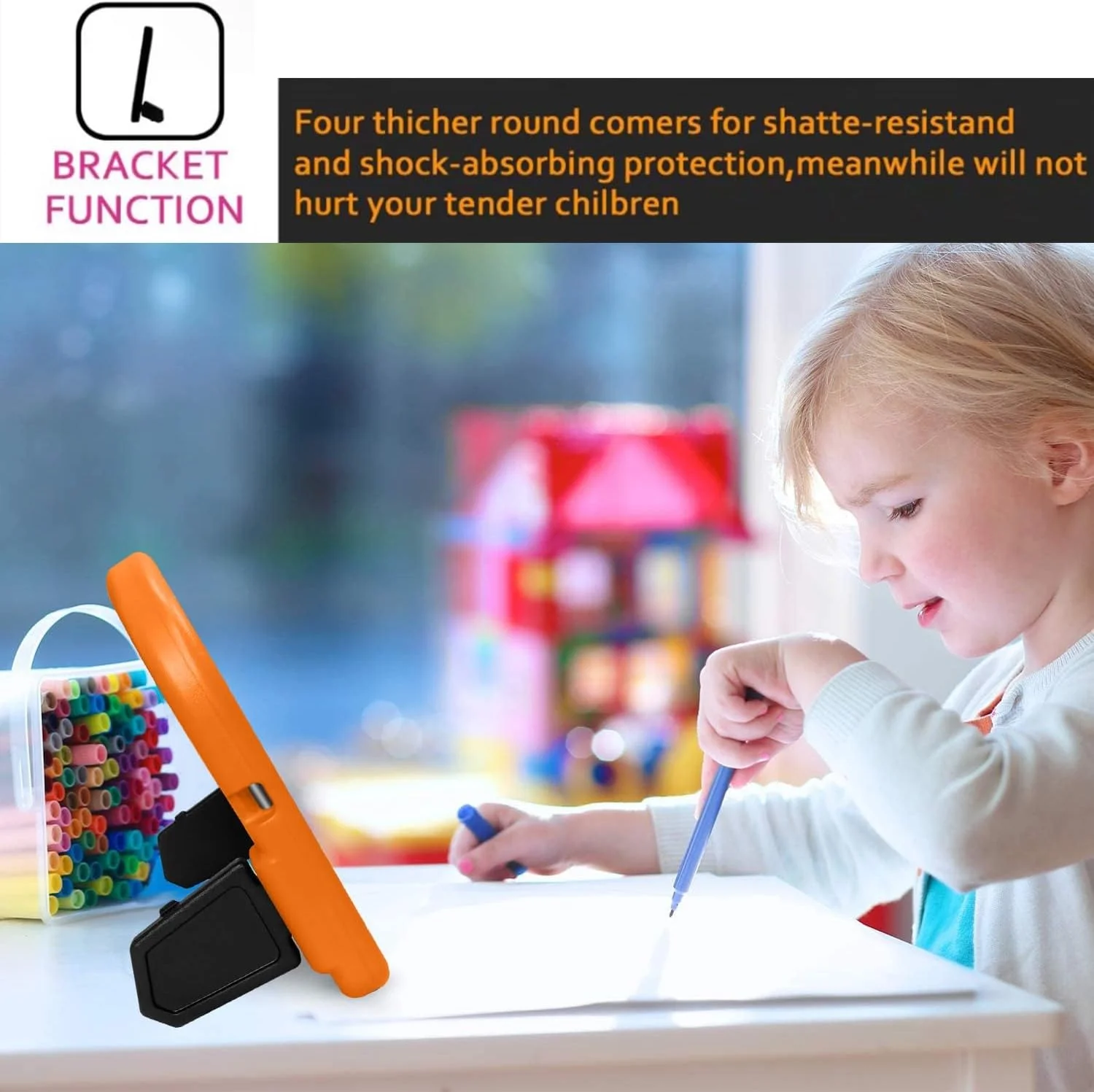 محافظ تبلت، قاب تبلت سازگار با کودکان، سازگار با تبلت لنوو تب M10 پلاس (TB-X606) 10.3 اینچ - کاور محافظ بادوام، سبک وزن، EVA ضد ضربه به همراه دستگیره و استند، لوازم جانبی تبلت (رنگ محافظ تبلت، قاب تبلت سازگار با کودکان، سازگار با تبلت لنوو تب M10 پلاس (TB-X606) 10.3 اینچ - کاور محافظ بادوام، سبک وزن، EVA ضد ضربه به همراه دستگیره و استند، لوازم جانبی تبلت (رنگ