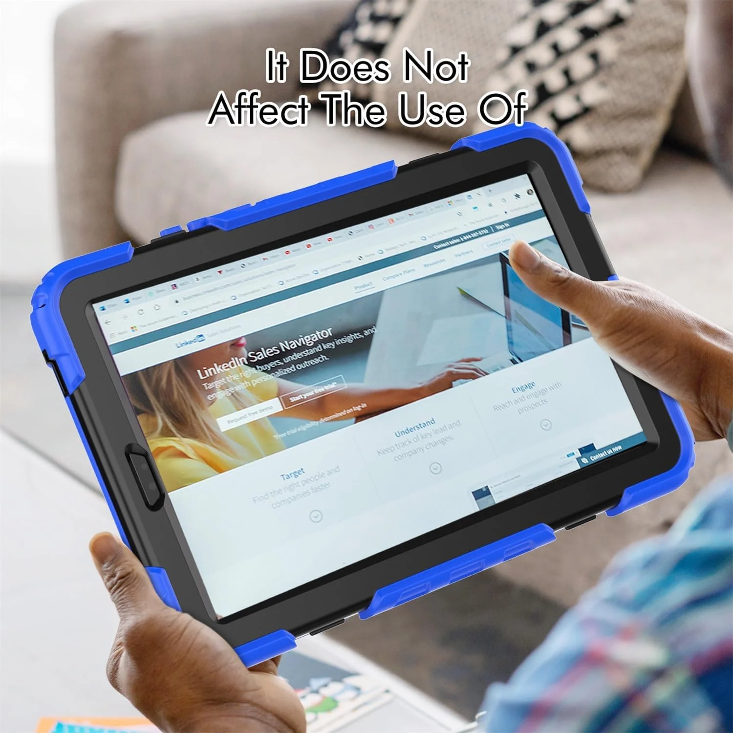 کاور تبلت لنوو تب M9 سایز 9 اینچ 2023، کاور چرخشی چند منظوره با محافظ صفحه نمایش داخلی، کاور تبلت لنوو تب M9 به همراه بند شانه و جای قلم