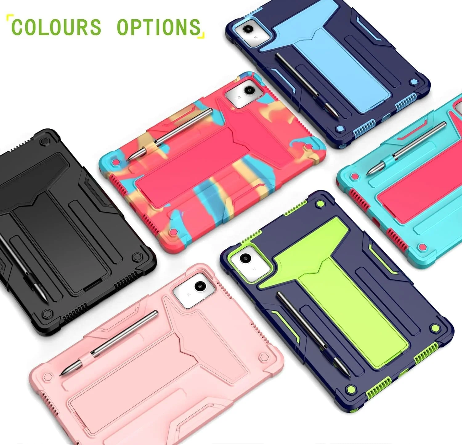 کاور محافظ تبلت گرواتری مناسب برای تبلت لنوو تب M11 TB-330FU/ TB-331FC تبلت M11 11 اینچی با پایه نگهدارنده، بدنه مقاوم در برابر شکستگی سه لایه (آبی + قرمز رز) کاور محافظ تبلت گرواتری مناسب برای تبلت لنوو تب M11 TB-330FU/ TB-331FC تبلت M11 11 اینچی با پایه نگهدارنده، بدنه مقاوم در برابر شکستگی سه لایه (آبی + قرمز رز)