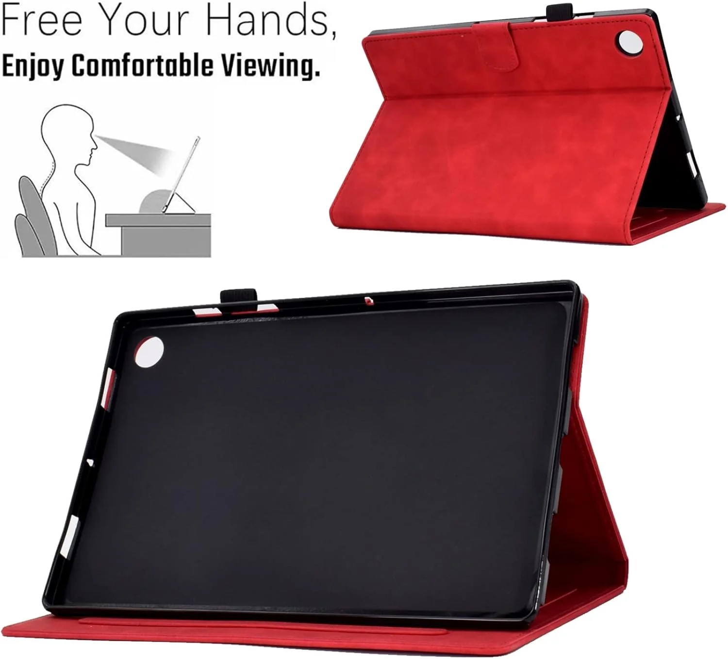 کیف چرمی تبلت ZZjingli طرح لبخند برجسته مناسب برای لنوو تب M10 نسل 3 (خاکی)(قرمز)(سبز) و غیره (رنگ: قرمز) کیف چرمی تبلت ZZjingli طرح لبخند برجسته مناسب برای لنوو تب M10 نسل 3 (خاکی)(قرمز)(سبز) و غیره (رنگ: قرمز)