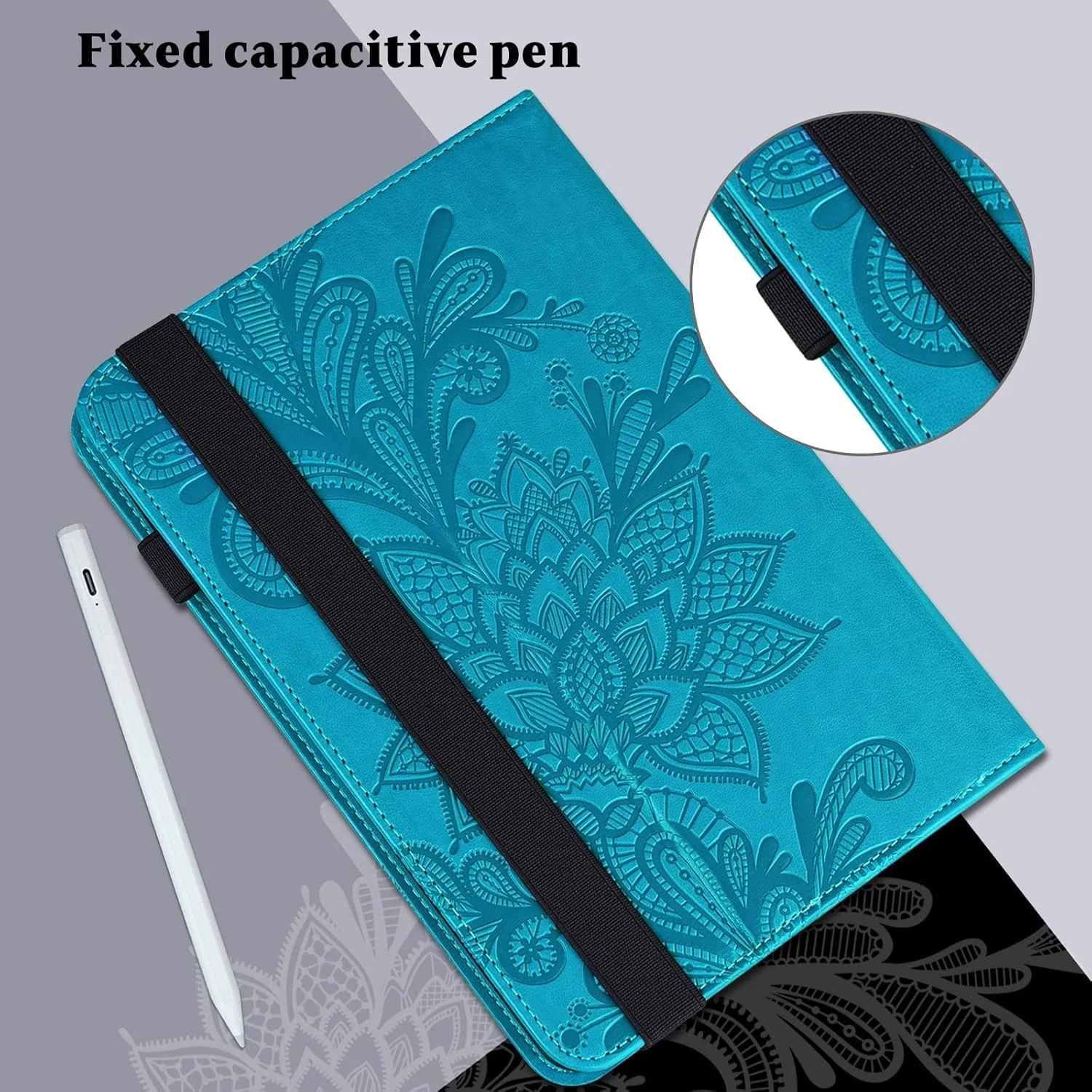 کیف چرمی محافظ تبلت سازگار با Lenovo Tab M8 FHD TB-8705F/TB-8705N HD TB-8505X/F، کیف تبلت PC نوع براکت با جای کارت، کیف چرمی PU ضد ضربه، کیف محافظ کیف پول تاشو کیف چرمی محافظ تبلت سازگار با Lenovo Tab M8 FHD TB-8705F/TB-8705N HD TB-8505X/F، کیف تبلت PC نوع براکت با جای کارت، کیف چرمی PU ضد ضربه، کیف محافظ کیف پول تاشو