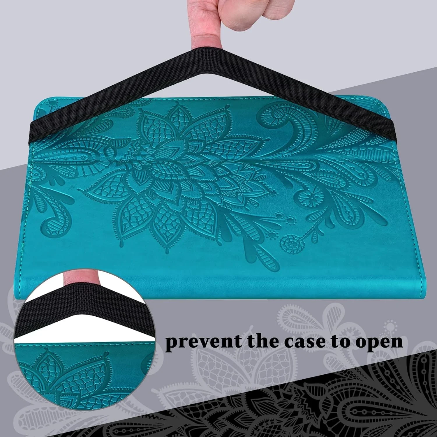 کیف چرمی محافظ تبلت سازگار با Lenovo Tab M8 FHD TB-8705F/TB-8705N HD TB-8505X/F، کیف تبلت PC نوع براکت با جای کارت، کیف چرمی PU ضد ضربه، کیف محافظ کیف پول تاشو کیف چرمی محافظ تبلت سازگار با Lenovo Tab M8 FHD TB-8705F/TB-8705N HD TB-8505X/F، کیف تبلت PC نوع براکت با جای کارت، کیف چرمی PU ضد ضربه، کیف محافظ کیف پول تاشو