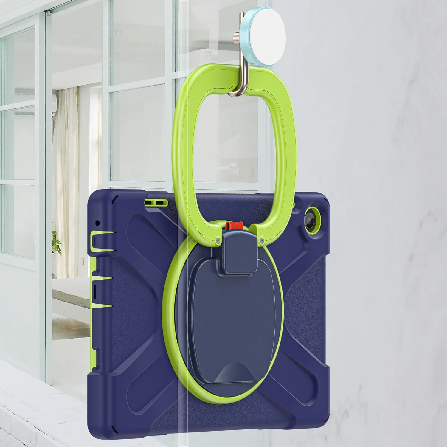 کاور تبلت سازگار با لنوو تب M10 HD 2022 نسل سوم 10.1 اینچی TB-328FU/TB-328XU، کاور ضد ضربه TPU سنگین مناسب کودکان، دارای پایه چرخشی 360 درجه چند منظوره + بند شانه ای، کاور مقاوم تبلت کاور تبلت سازگار با لنوو تب M10 HD 2022 نسل سوم 10.1 اینچی TB-328FU/TB-328XU، کاور ضد ضربه TPU سنگین مناسب کودکان، دارای پایه چرخشی 360 درجه چند منظوره + بند شانه ای، کاور مقاوم تبلت