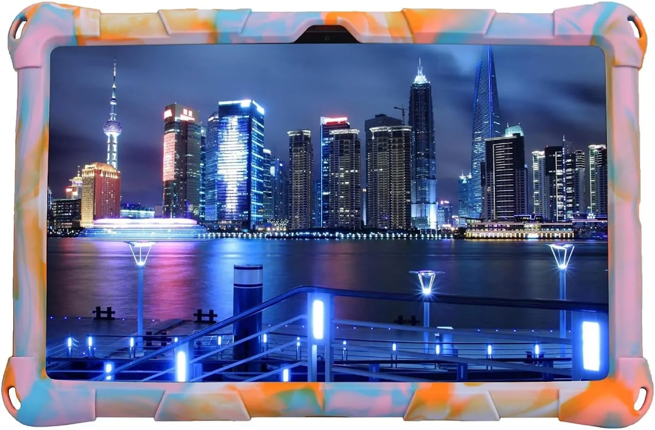 کیف محافظ تبلت بیگ سی گرین سازگار با لنوو پد 11 J606F، کاور محافظ نرم و سبک سیلیکونی ضد ضربه با پایه و بند شانه ای لوازم جانبی تبلت (صورتی گلبهی) کیف محافظ تبلت بیگ سی گرین سازگار با لنوو پد 11 J606F، کاور محافظ نرم و سبک سیلیکونی ضد ضربه با پایه و بند شانه ای لوازم جانبی تبلت (صورتی گلبهی)