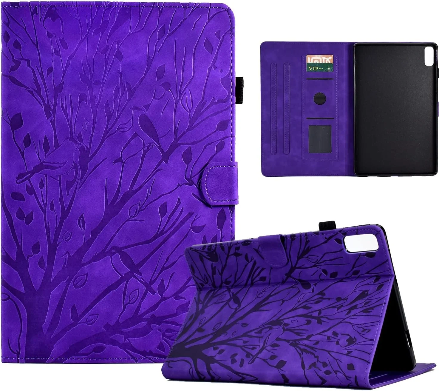 کیف محافظ تبلت طرح قدیمی سازگار با کیف تبلت لنوو تب M9 (TB-310FU) 9.0 اینچ 2023، چرم PU ممتاز، قابلیت تنظیم زاویه دید چندگانه با 2 جای کارت اعتباری/حالت خواب و بیدار شدن خودکار کیف محافظ تبلت طرح قدیمی سازگار با کیف تبلت لنوو تب M9 (TB-310FU) 9.0 اینچ 2023، چرم PU ممتاز، قابلیت تنظیم زاویه دید چندگانه با 2 جای کارت اعتباری/حالت خواب و بیدار شدن خودکار