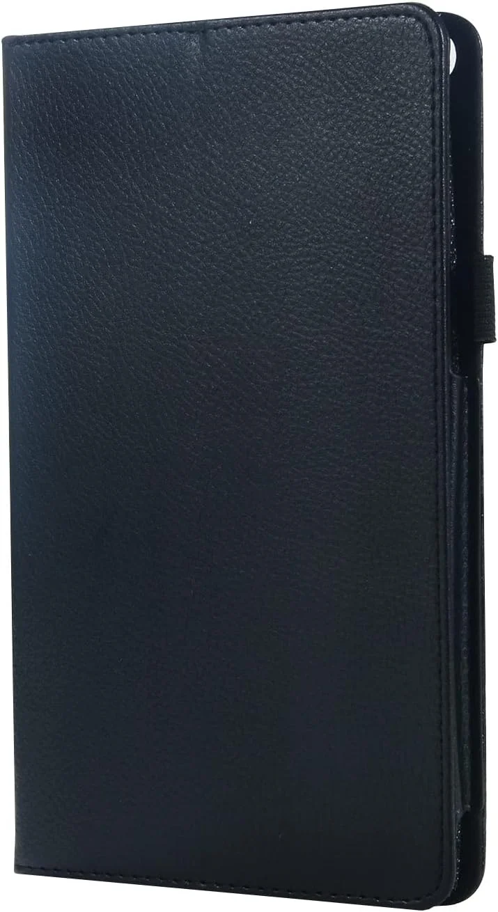 کیف چرمی محافظ تبلت با بافت سازگار با تبلت لنوو تب E8 TB-8304F، محافظ باریک تاشو و ضد ضربه با نگهدارنده لوازم جانبی تبلت (مشکی) کیف چرمی محافظ تبلت با بافت سازگار با تبلت لنوو تب E8 TB-8304F، محافظ باریک تاشو و ضد ضربه با نگهدارنده لوازم جانبی تبلت (مشکی)