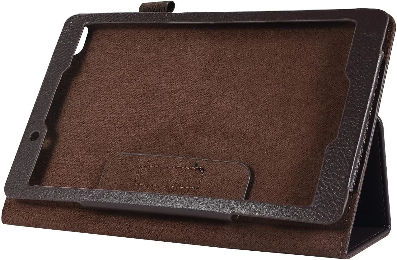 کیف تبلت چرمی با بافت محافظتی سازگار با تبلت Lenovo Tab E8 TB-8304F، محافظ تاشو باریک با روکش پشتی ضد ضربه به همراه هولدر و لوازم جانبی تبلت (مشکی) کیف تبلت چرمی با بافت محافظتی سازگار با تبلت Lenovo Tab E8 TB-8304F، محافظ تاشو باریک با روکش پشتی ضد ضربه به همراه هولدر و لوازم جانبی تبلت (مشکی)