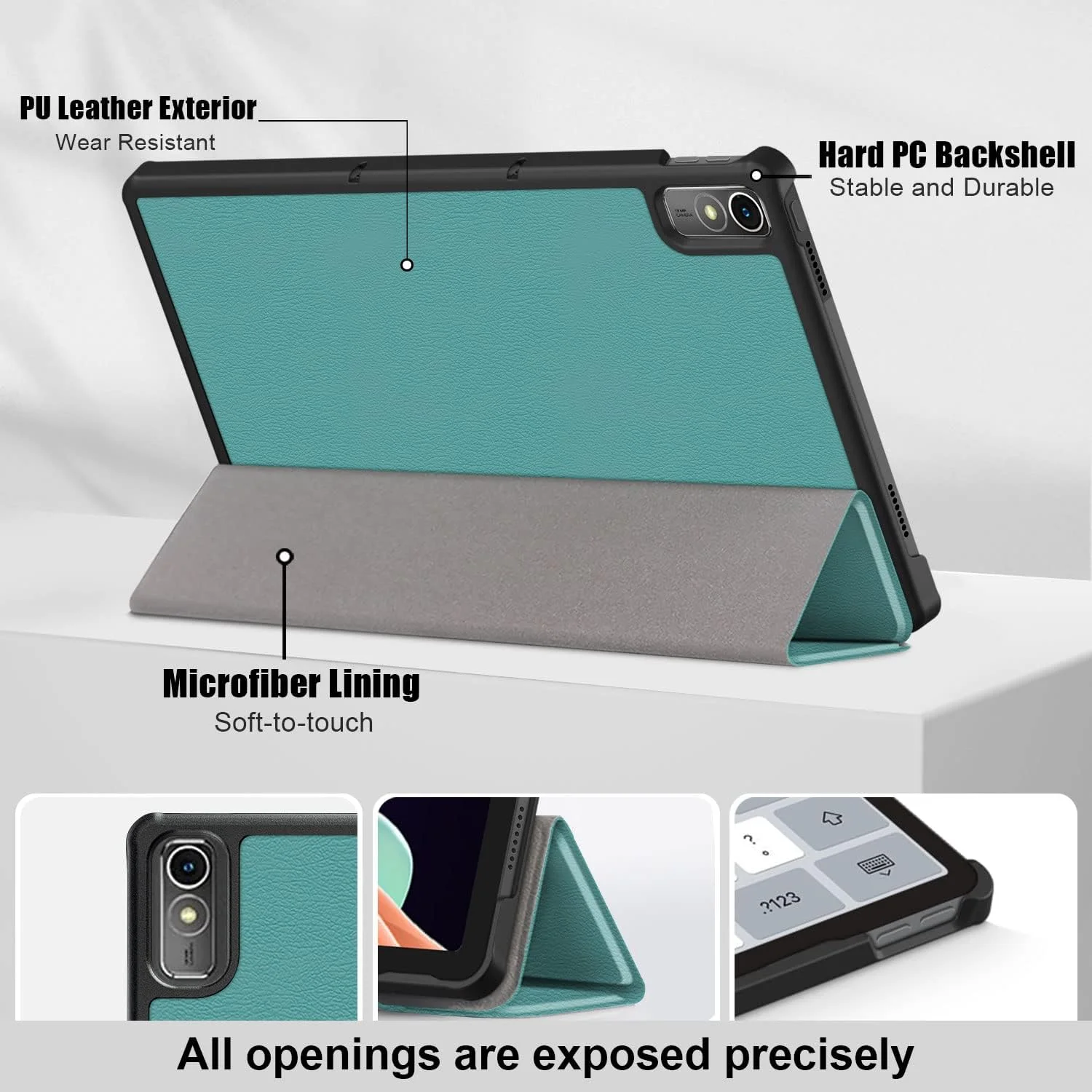 کاور تبلت DINGGUAGUA برای تبلت Lenovo Tab P11 2nd 11.5 TB-350 2022، فوق العاده نازک با عملکرد خواب/بیدار و استند، سبز M کاور تبلت DINGGUAGUA برای تبلت Lenovo Tab P11 2nd 11.5 TB-350 2022، فوق العاده نازک با عملکرد خواب/بیدار و استند، سبز M