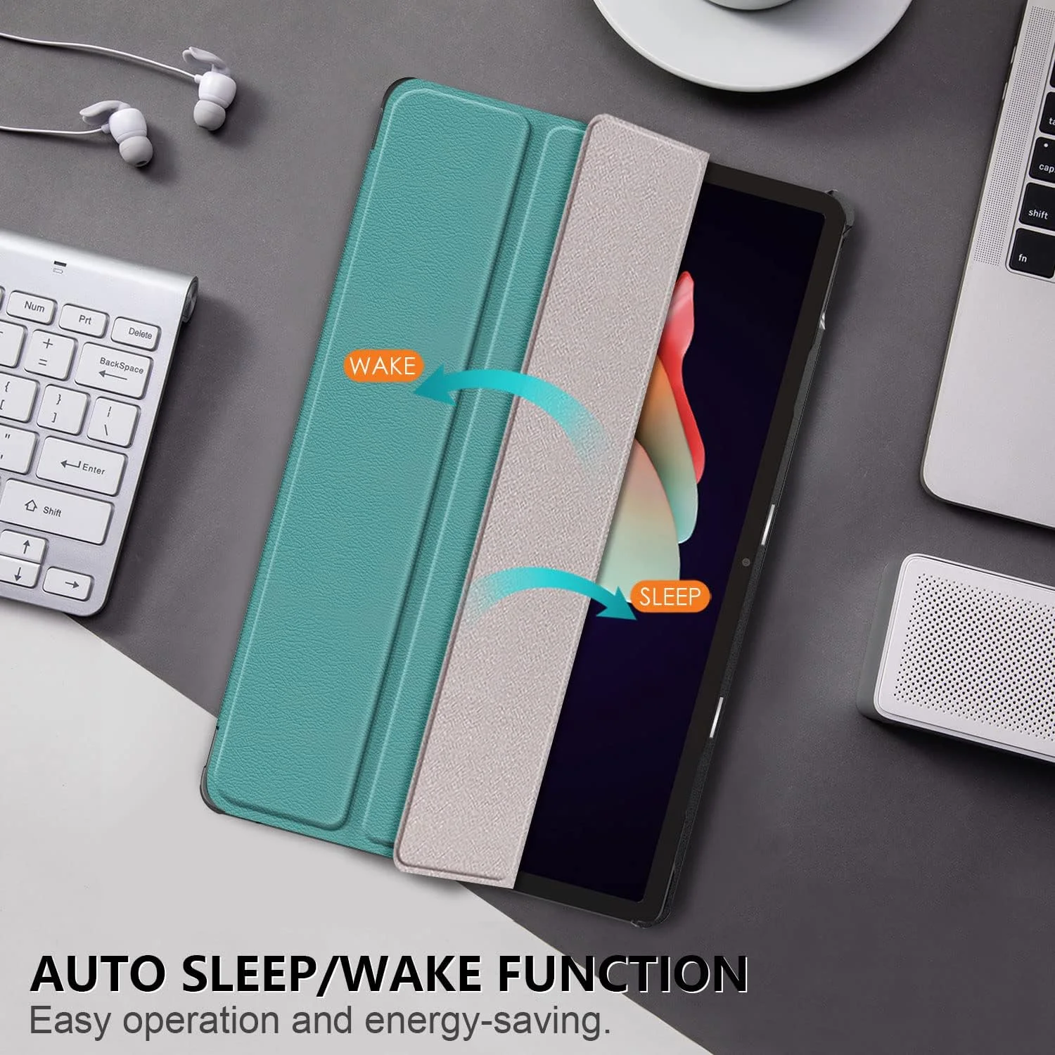 کاور تبلت DINGGUAGUA برای تبلت Lenovo Tab P11 2nd 11.5 TB-350 2022، فوق العاده نازک با عملکرد خواب/بیدار و استند، سبز M کاور تبلت DINGGUAGUA برای تبلت Lenovo Tab P11 2nd 11.5 TB-350 2022، فوق العاده نازک با عملکرد خواب/بیدار و استند، سبز M