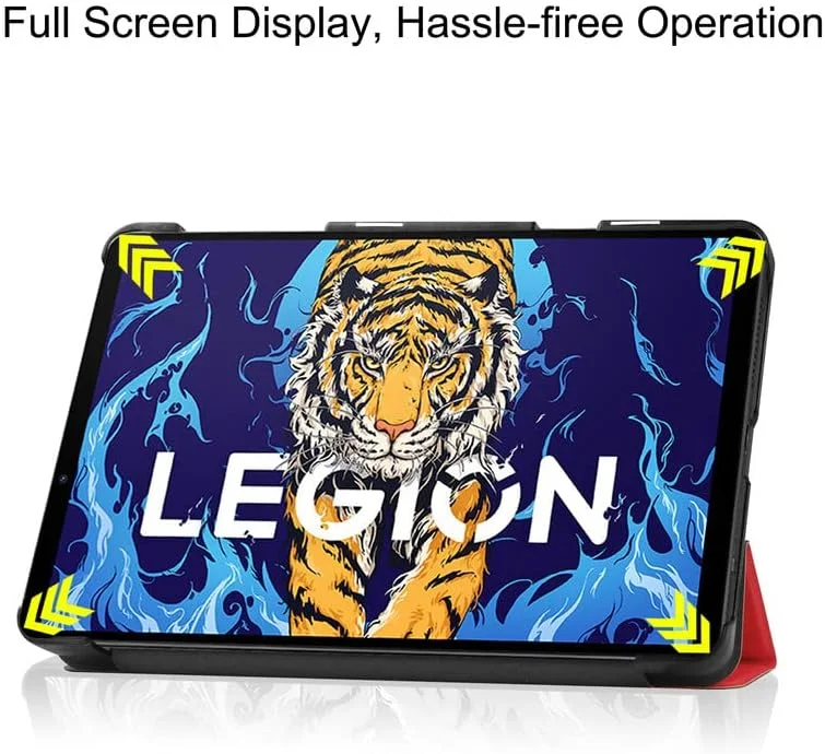 کاور تبلت نیکاکیو مناسب برای لنوو لیجن Y700 8.8 اینچ 2022، کاور سه تایی تبلت برای TB-9707F با جای مداد، خواب/بیدار شدن خودکار، پشت TPU نرم، کاور محافظ سبک وزن، قرمز کاور تبلت نیکاکیو مناسب برای لنوو لیجن Y700 8.8 اینچ 2022، کاور سه تایی تبلت برای TB-9707F با جای مداد، خواب/بیدار شدن خودکار، پشت TPU نرم، کاور محافظ سبک وزن، قرمز