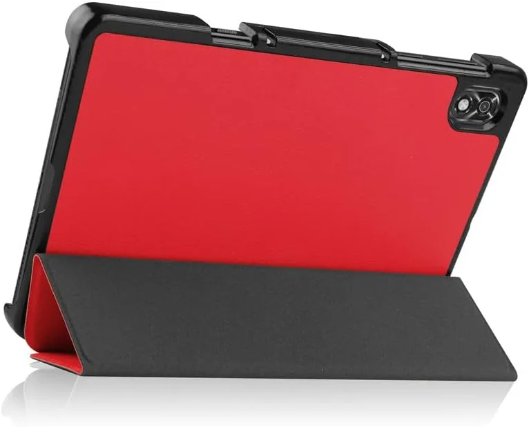 کاور تبلت نیکاکیو مناسب برای لنوو لیجن Y700 8.8 اینچ 2022، کاور سه تایی تبلت برای TB-9707F با جای مداد، خواب/بیدار شدن خودکار، پشت TPU نرم، کاور محافظ سبک وزن، قرمز کاور تبلت نیکاکیو مناسب برای لنوو لیجن Y700 8.8 اینچ 2022، کاور سه تایی تبلت برای TB-9707F با جای مداد، خواب/بیدار شدن خودکار، پشت TPU نرم، کاور محافظ سبک وزن، قرمز