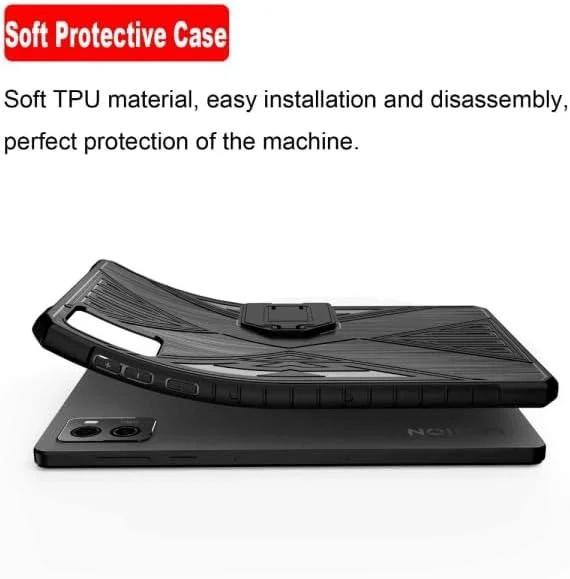 کاور محافظ تبلت لنوو Legion Y700 نسل دوم 2023 (8.8 اینچ) مدل Gruattreay، جنس TPU ضد ضربه، حمل آسان، بادوام و دارای پایه PC (مشکی) کاور محافظ تبلت لنوو Legion Y700 نسل دوم 2023 (8.8 اینچ) مدل Gruattreay، جنس TPU ضد ضربه، حمل آسان، بادوام و دارای پایه PC (مشکی)