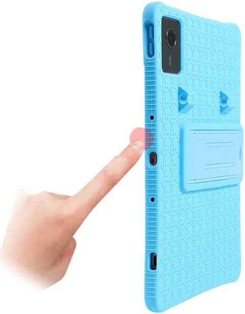 کاور سیلیکونی باریک و سبک ضد ضربه Gruattreay سازگار با Lenovo Chromebook Duet 11 (11 M889) 2024، پوشش کامل محافظ (آبی) کاور سیلیکونی باریک و سبک ضد ضربه Gruattreay سازگار با Lenovo Chromebook Duet 11 (11 M889) 2024، پوشش کامل محافظ (آبی)