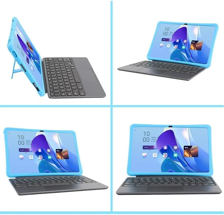 کاور سیلیکونی باریک و سبک ضد ضربه Gruattreay سازگار با Lenovo Chromebook Duet 11 (11 M889) 2024، پوشش کامل محافظ (آبی) کاور سیلیکونی باریک و سبک ضد ضربه Gruattreay سازگار با Lenovo Chromebook Duet 11 (11 M889) 2024، پوشش کامل محافظ (آبی)