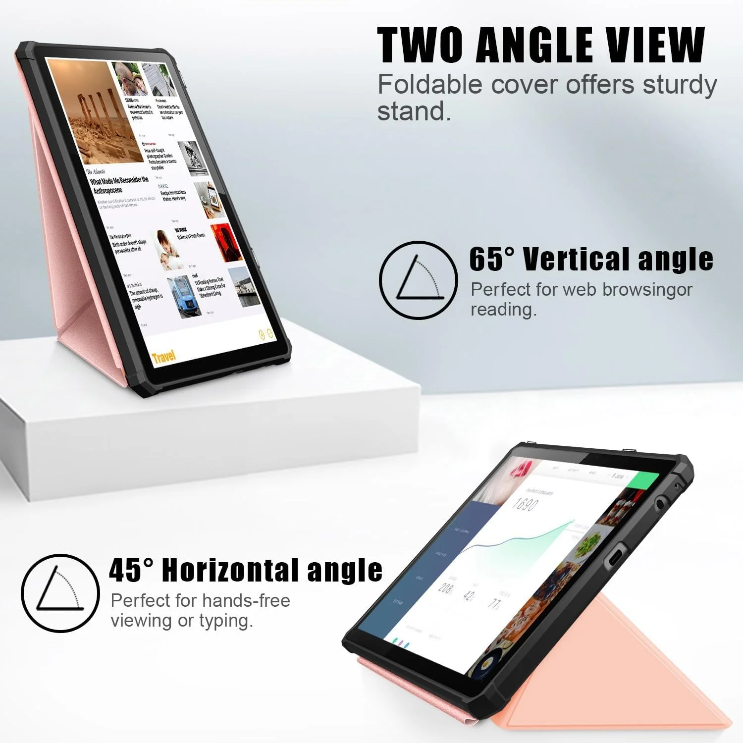 محافظ تبلت سازگار با تبلت لنوو M10 (نسل 3) 10.1 اینچی TB-328F، قاب باریک با پایه، کاور محافظ هوشمند با پشت سخت PC، کاور چند زاویه ای با قابلیت خواب/بیدار شدن خودکار محافظ تبلت سازگار با تبلت لنوو M10 (نسل 3) 10.1 اینچی TB-328F، قاب باریک با پایه، کاور محافظ هوشمند با پشت سخت PC، کاور چند زاویه ای با قابلیت خواب/بیدار شدن خودکار