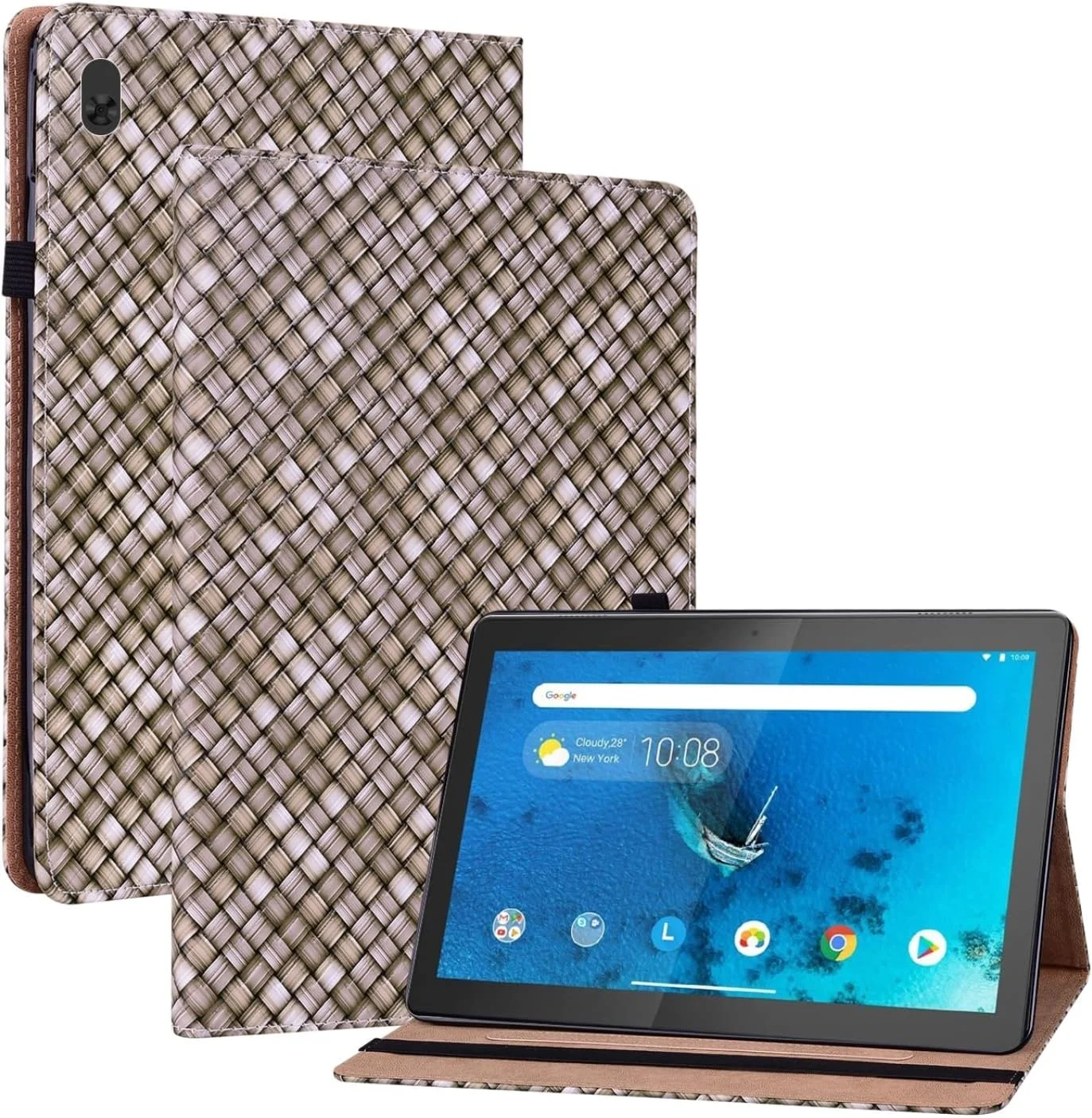 کیف تبلت چرمی بافت رنگی QIHANG SHIHUI برای تبلت لنوو تب M10 TB-X605L به همراه هولدر (مشکی)(رنگین کمانی)(قهوه ای) و غیره (رنگ: قهوه ای) کیف تبلت چرمی بافت رنگی QIHANG SHIHUI برای تبلت لنوو تب M10 TB-X605L به همراه هولدر (مشکی)(رنگین کمانی)(قهوه ای) و غیره (رنگ: قهوه ای)